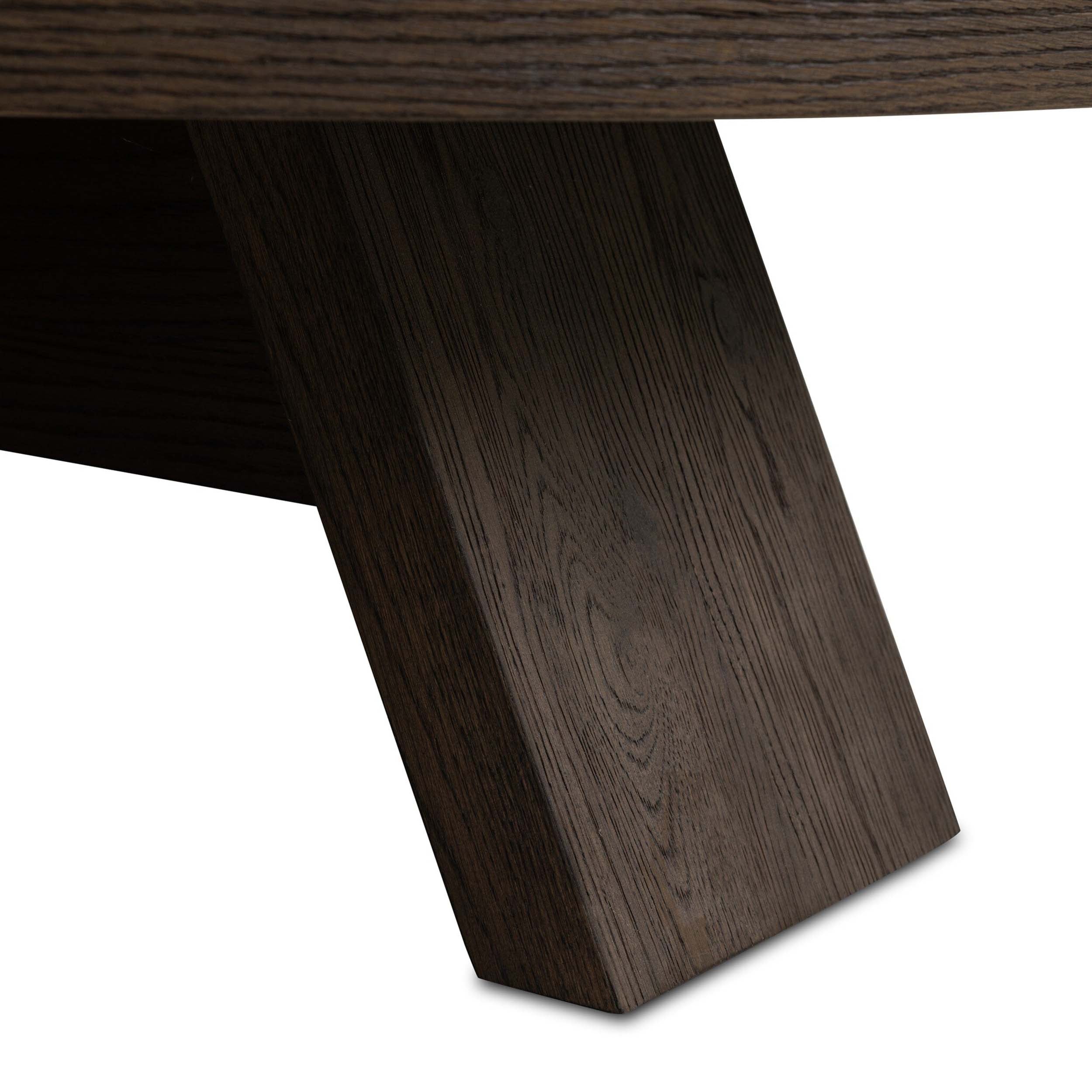 Sparrow Coffee Table, Ashen Oak Resawn
