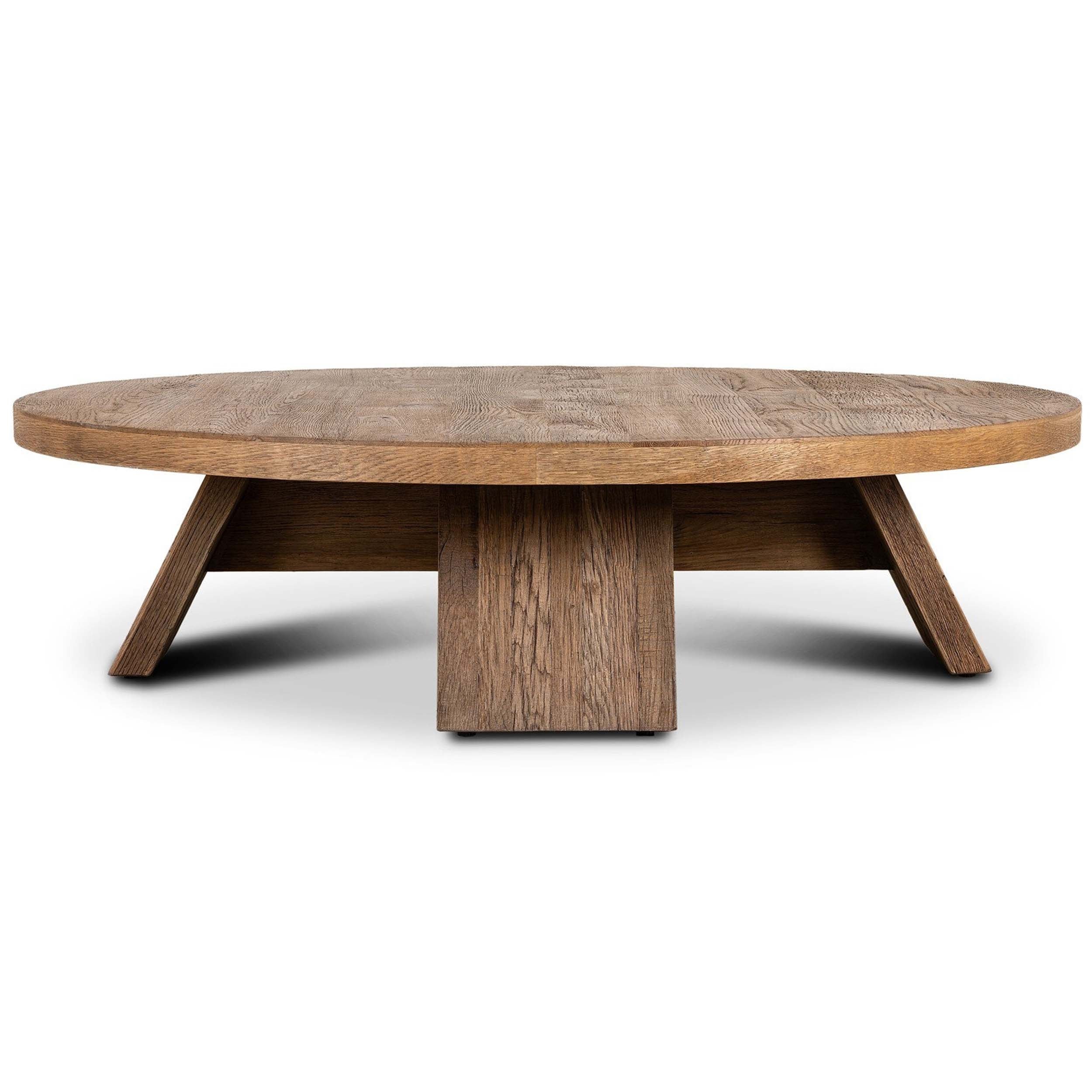 Sparrow Coffee Table, Washed Old Oak Resawn