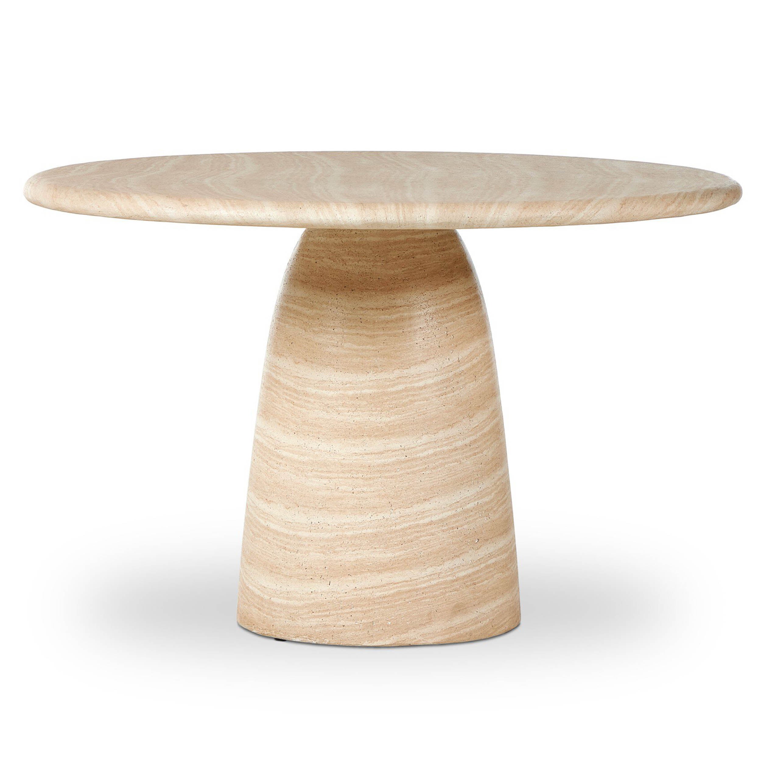 Janice Dining Table, Sand Striae
