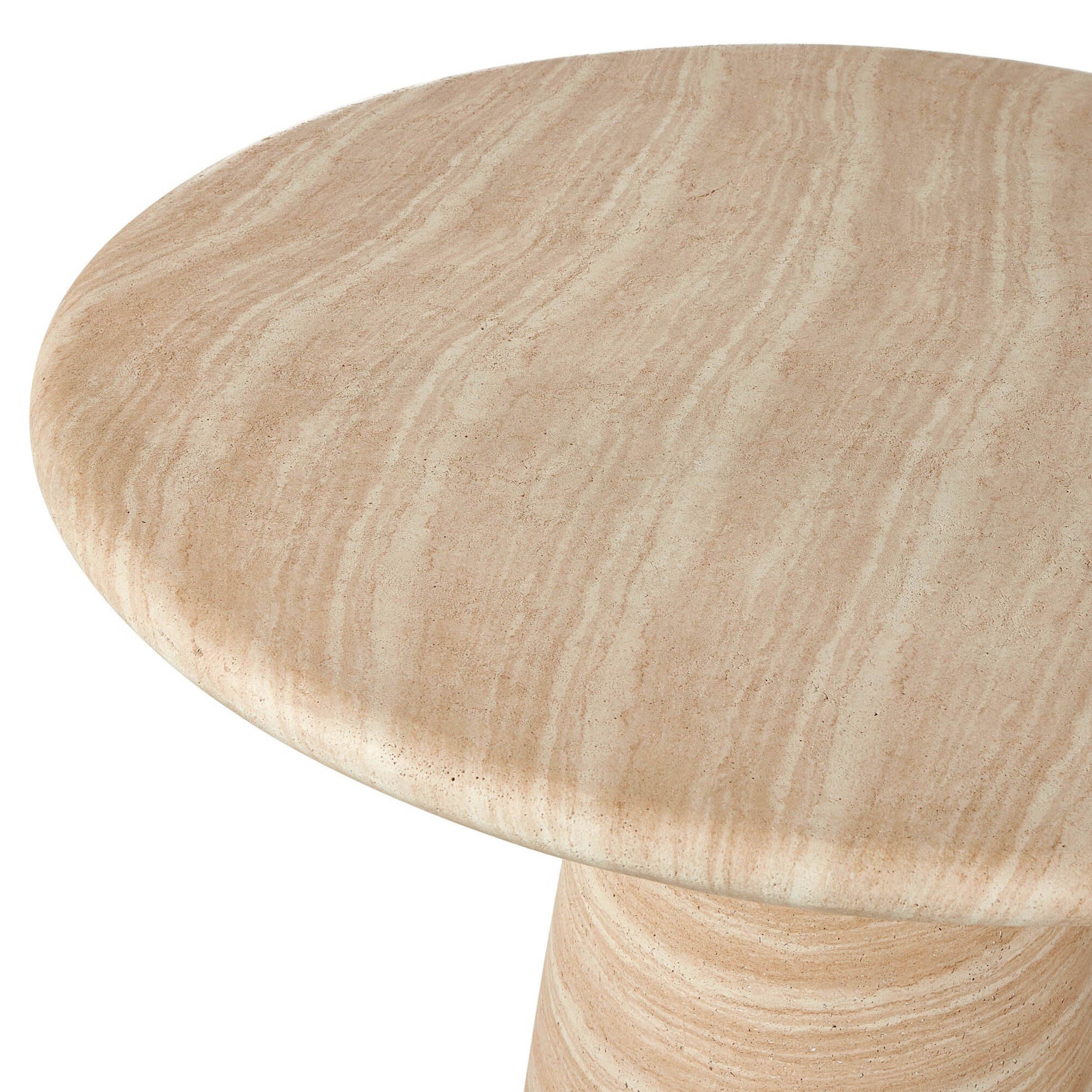Janice Dining Table, Sand Striae