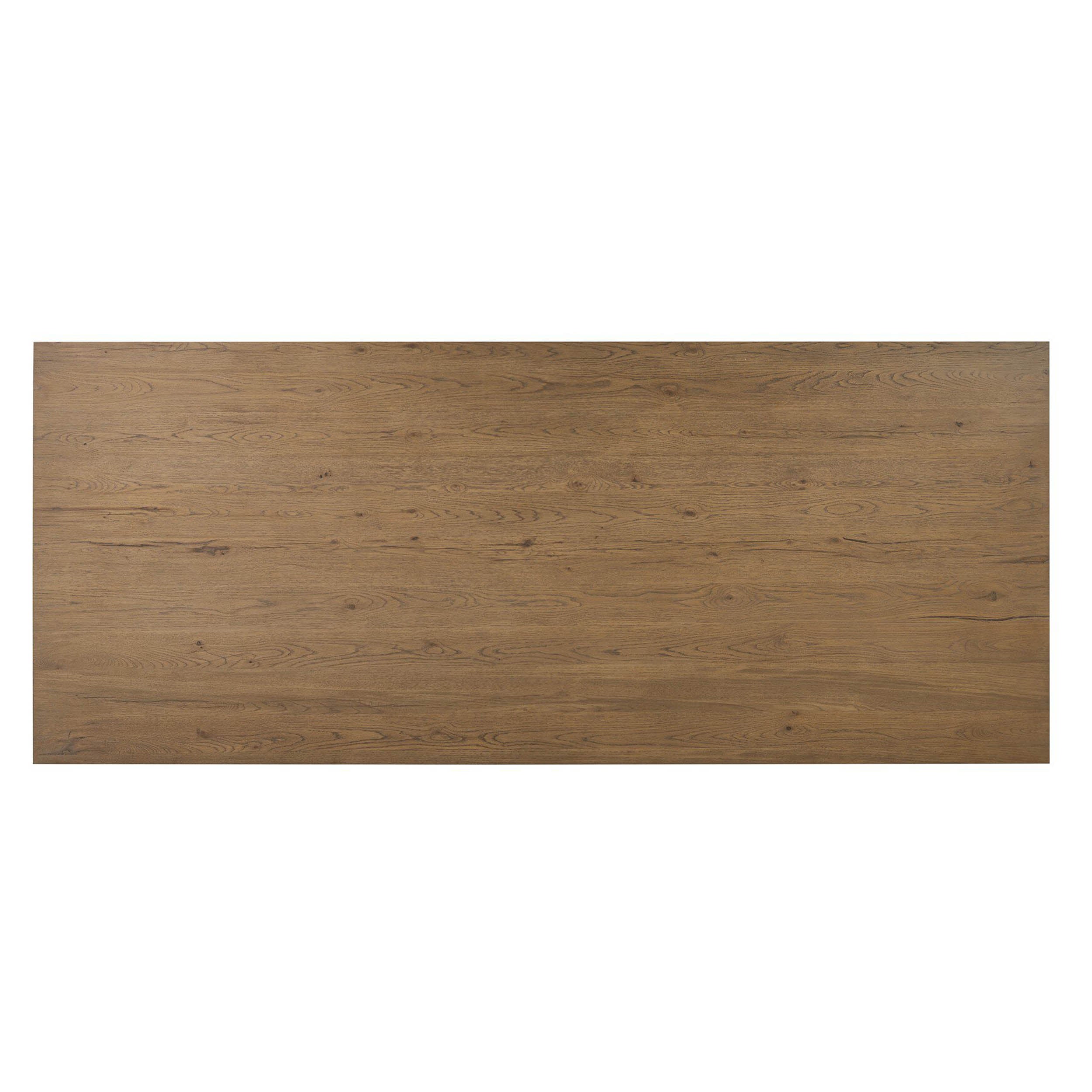 Huxley Dining Table, Rubbed Light Oak Veneer