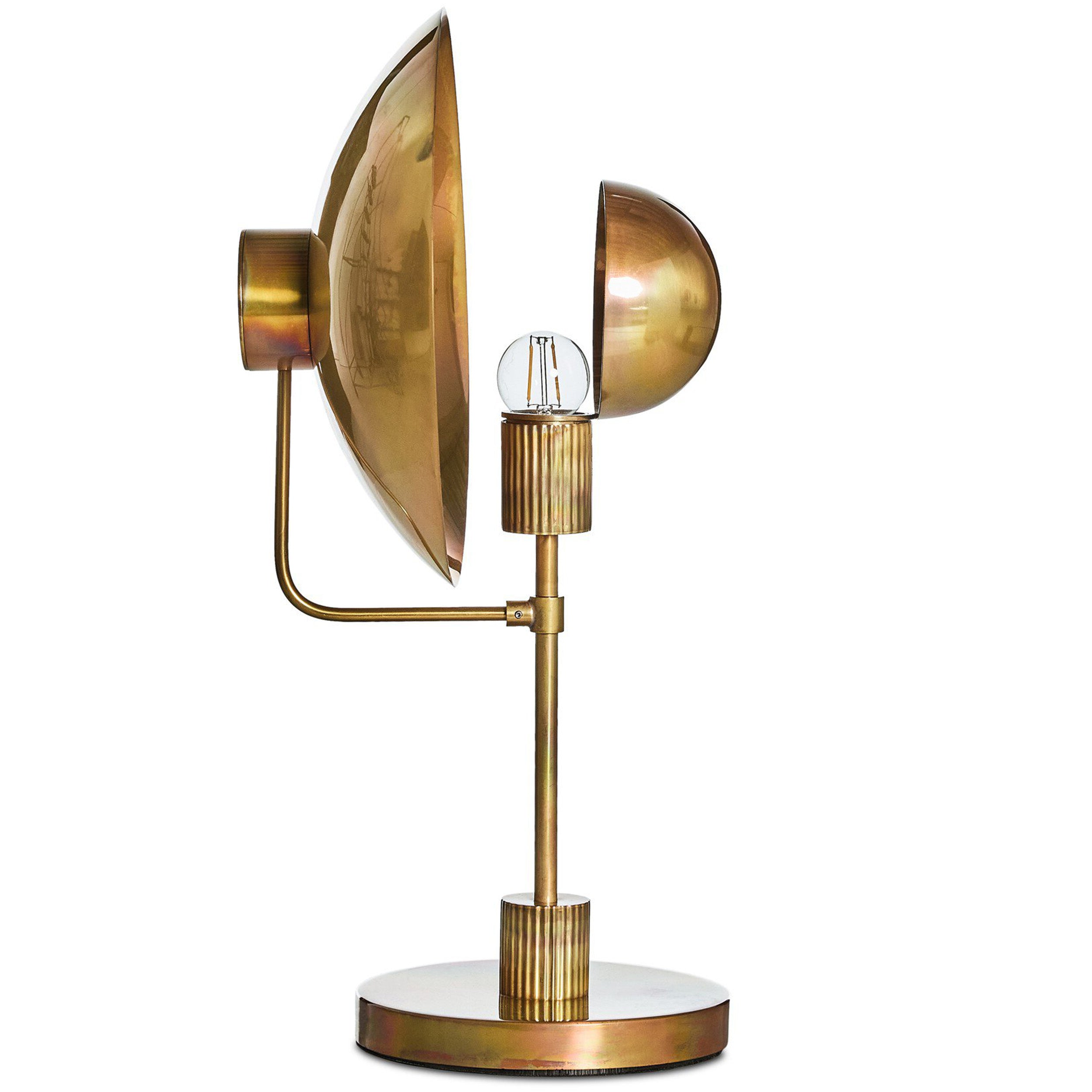 Lund Table Lamp, Burnt Brass