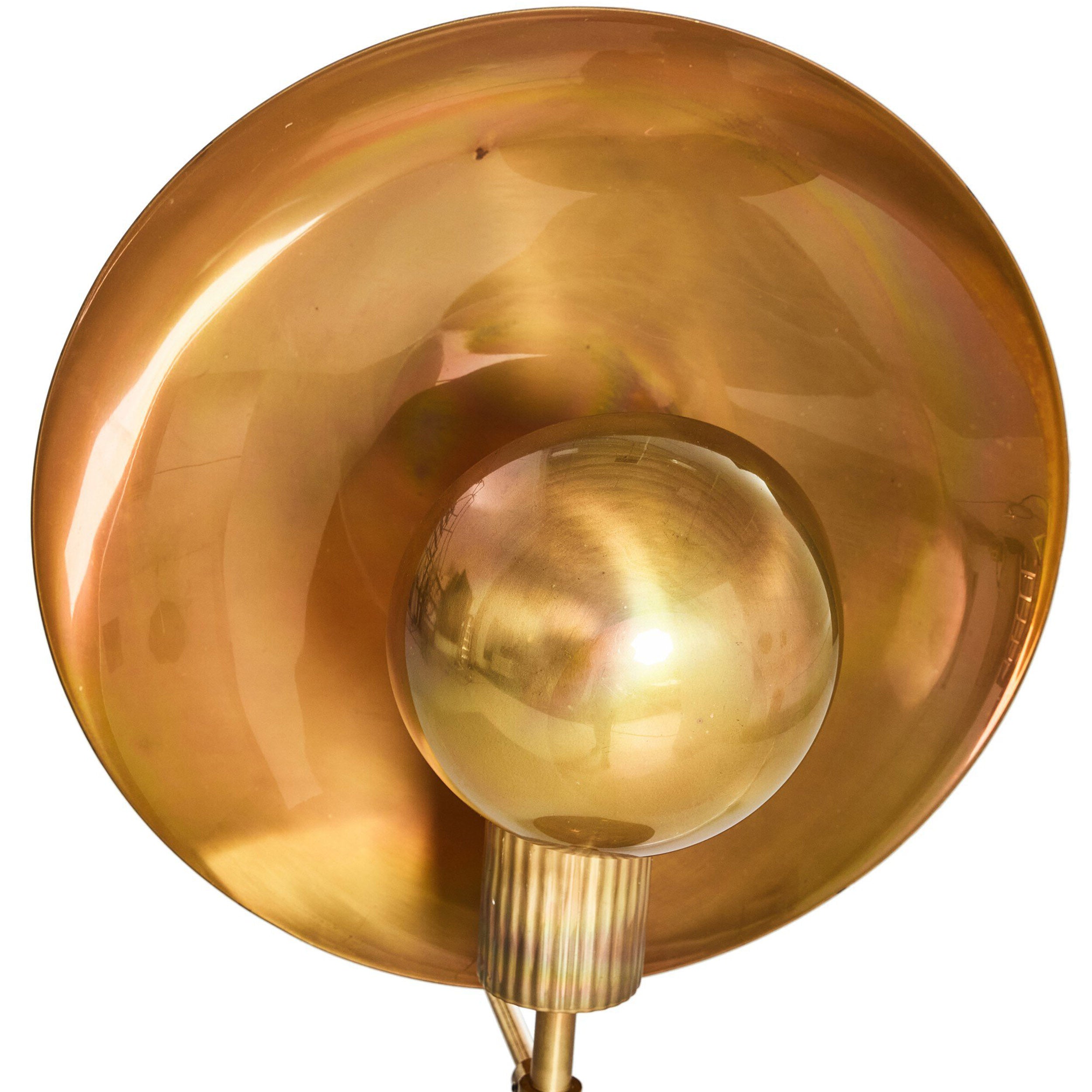 Lund Table Lamp, Burnt Brass