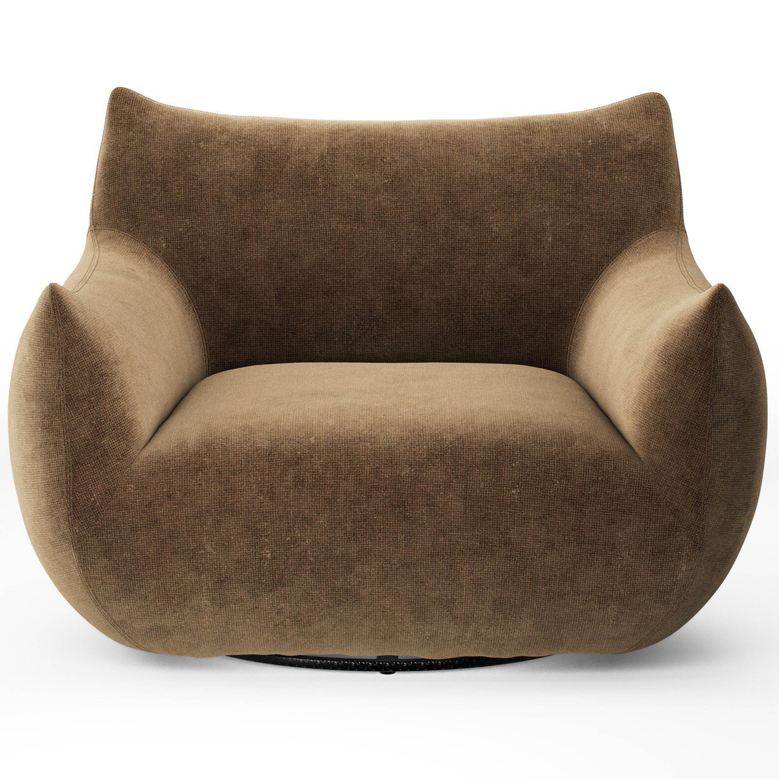 Margot Swivel Chair, Altair Mushroom