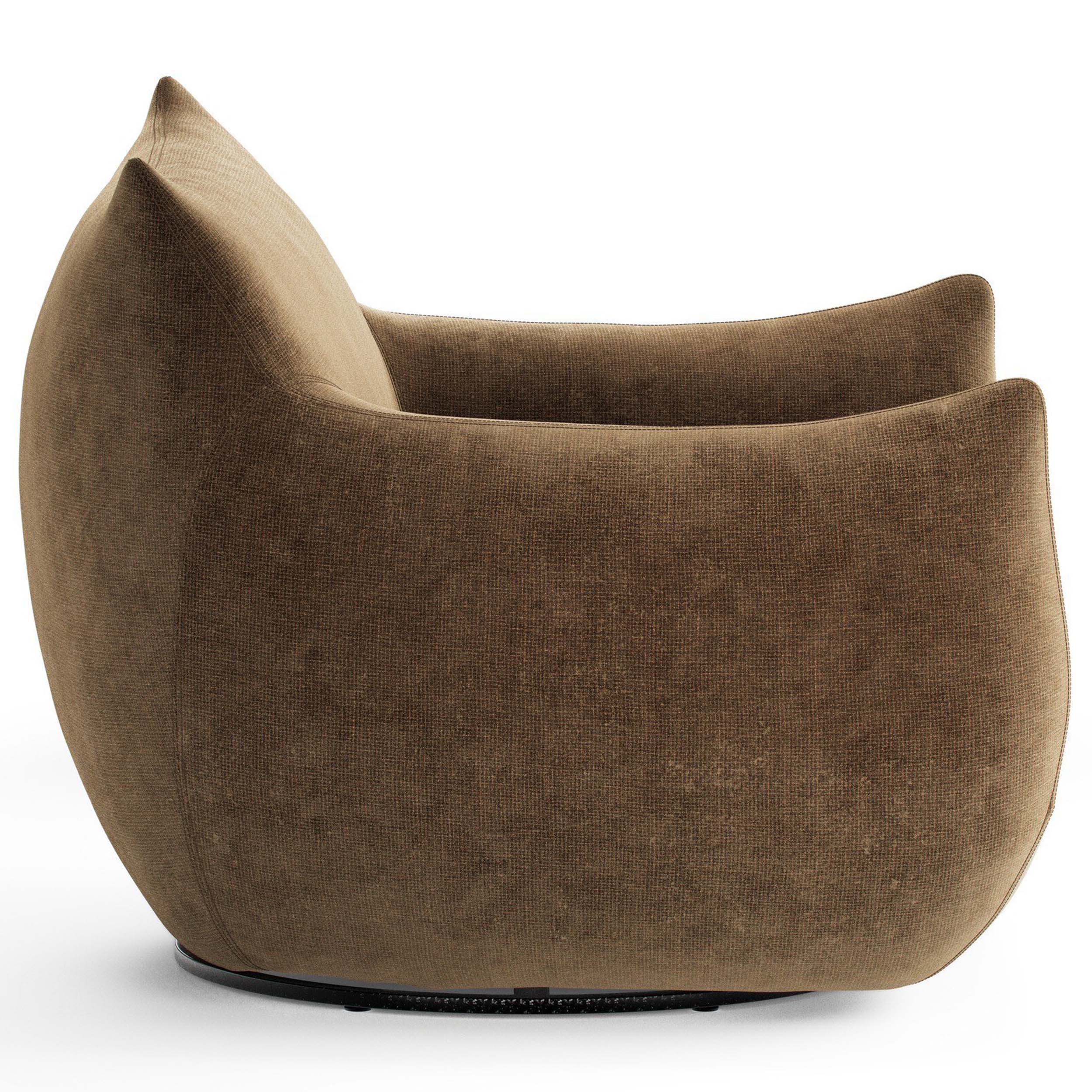 Margot Swivel Chair, Altair Mushroom