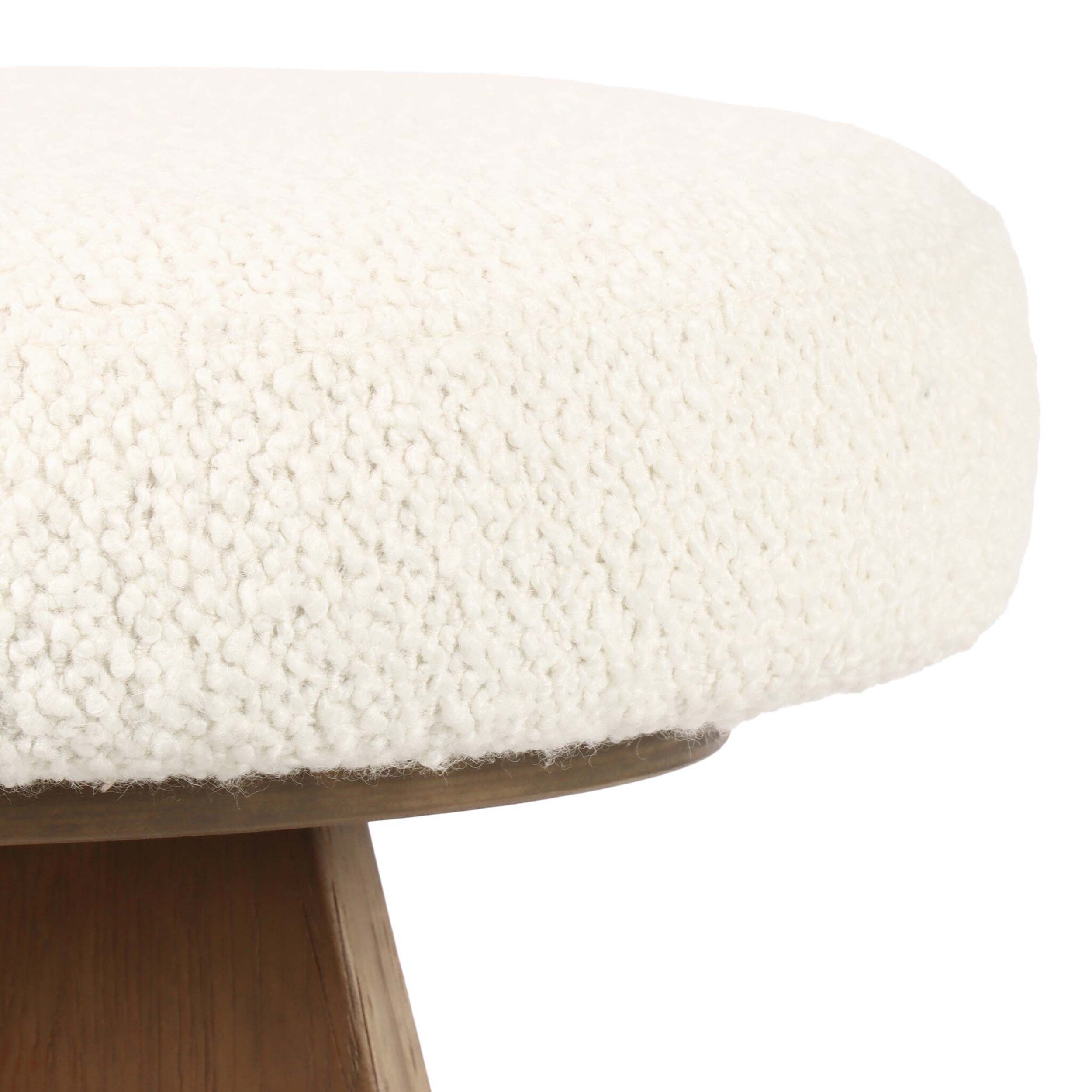 Damon Swivel Bar + Counter Stool, Durham Cream