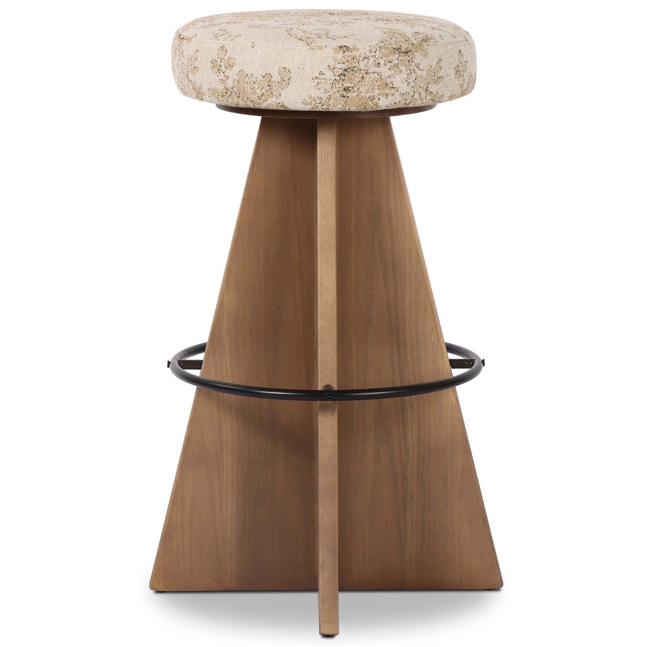 Damon Swivel Bar + Counter Stool, Fallingbrook Natural
