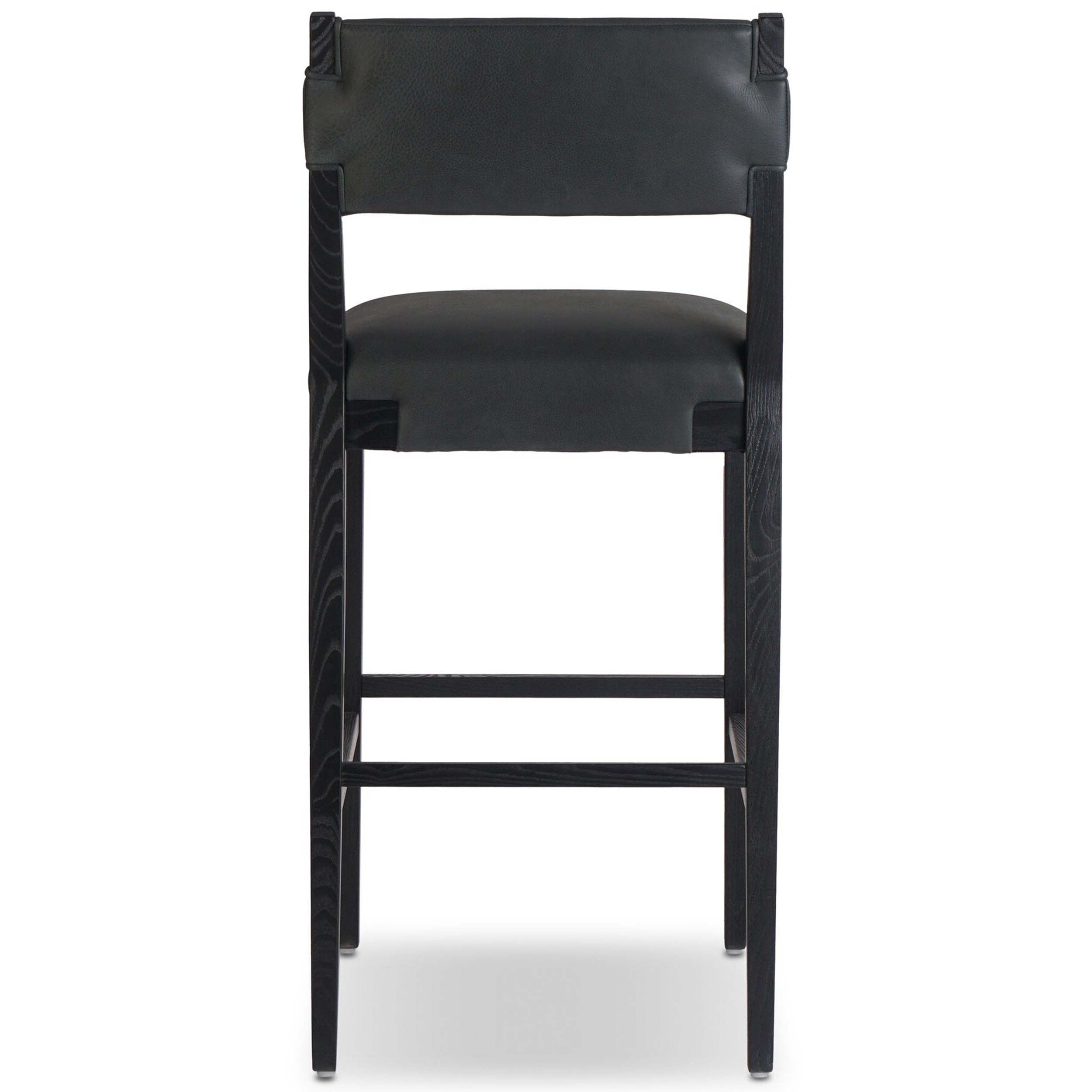 Tamari Bar + Counter Stool, Brickhouse Black