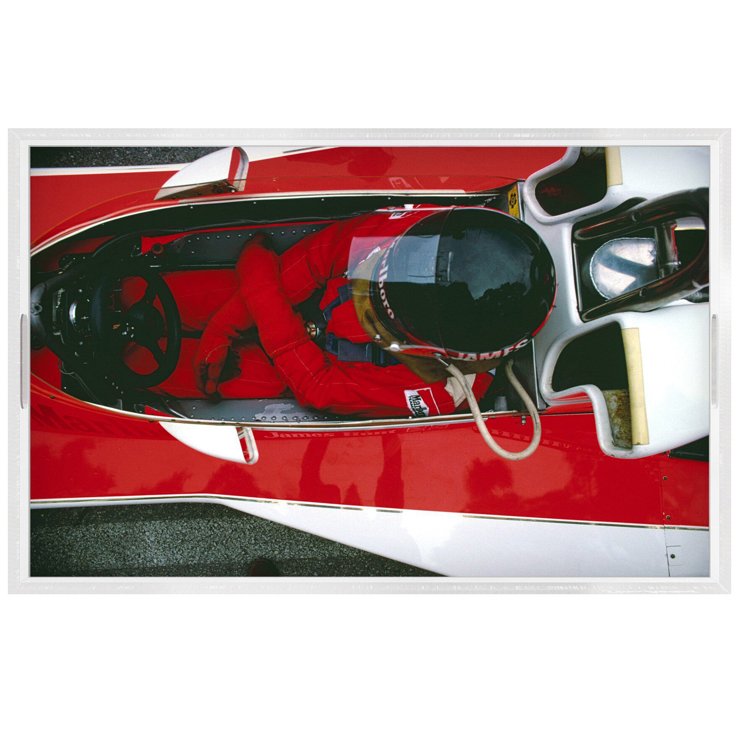 Monaco Grand Prix Tray by Slim Aarons, 1/4" Clear Cast Acrylic