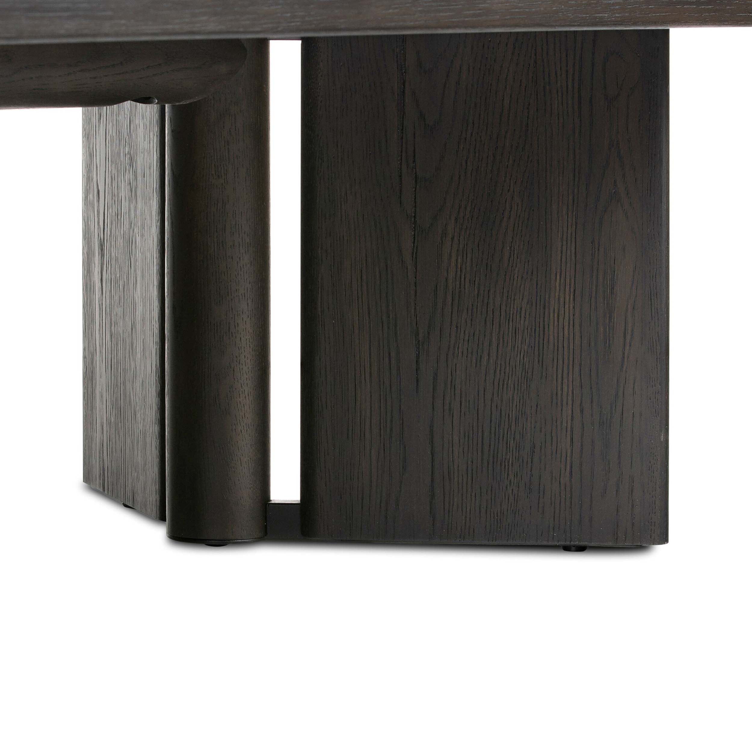 Huxley Coffee Table, Smoked Black Veneer