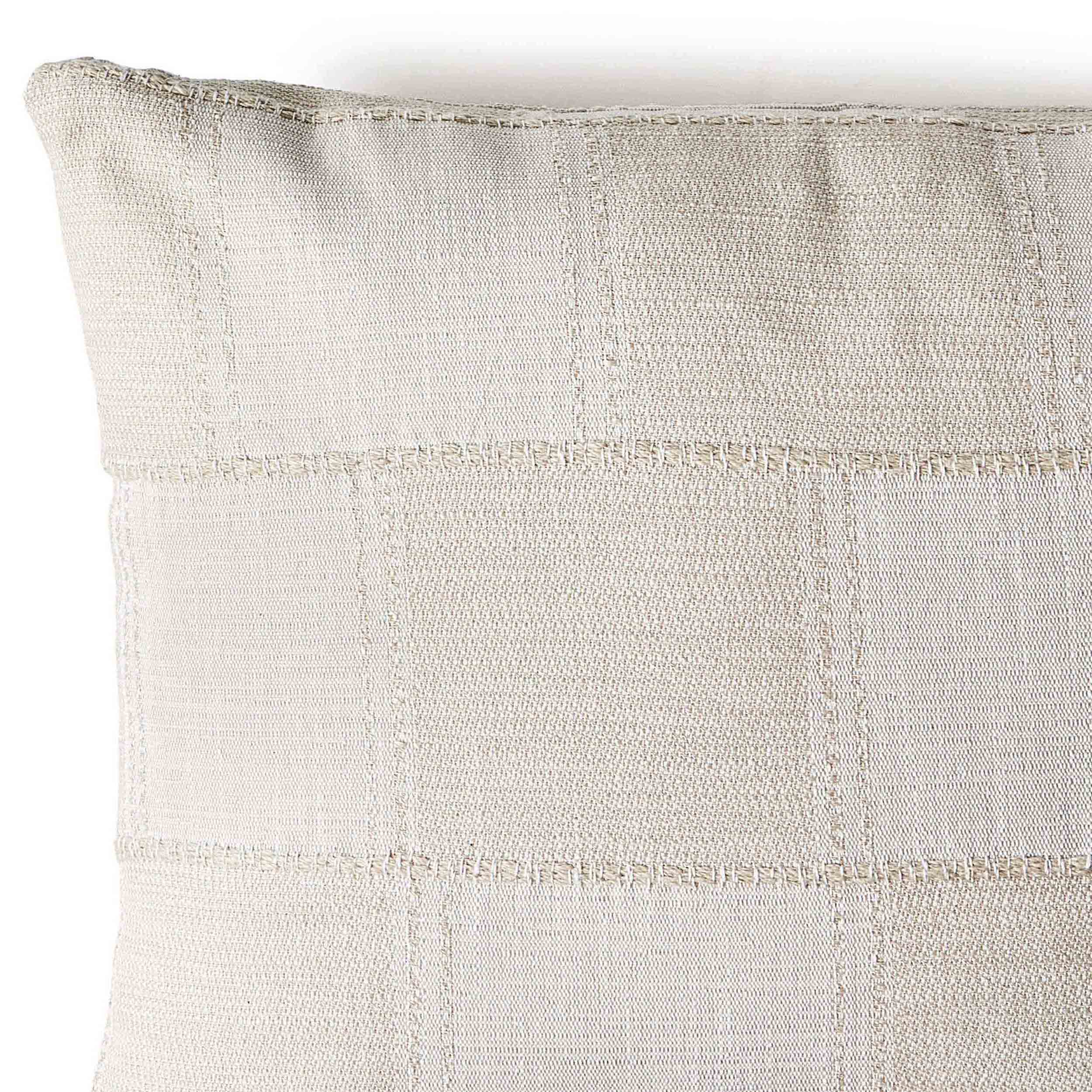 Tate Pillow, Thomwell Cream, Cover Only