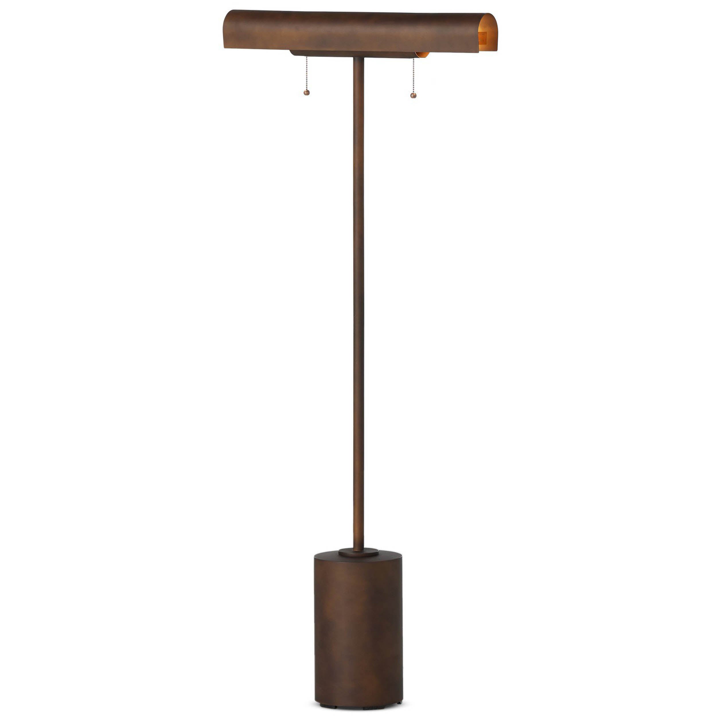 Luther Floor Lamp, Rust