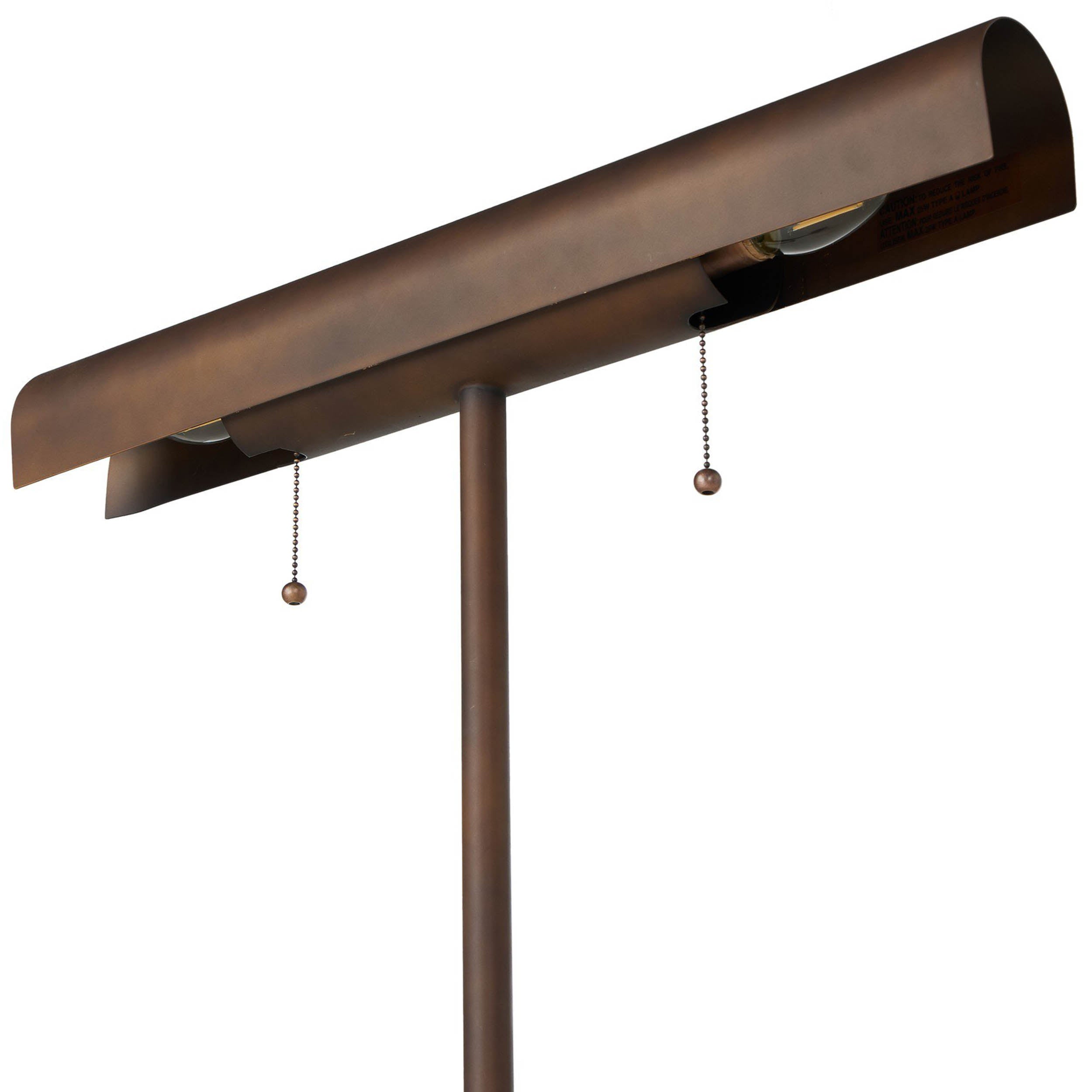 Luther Floor Lamp, Rust