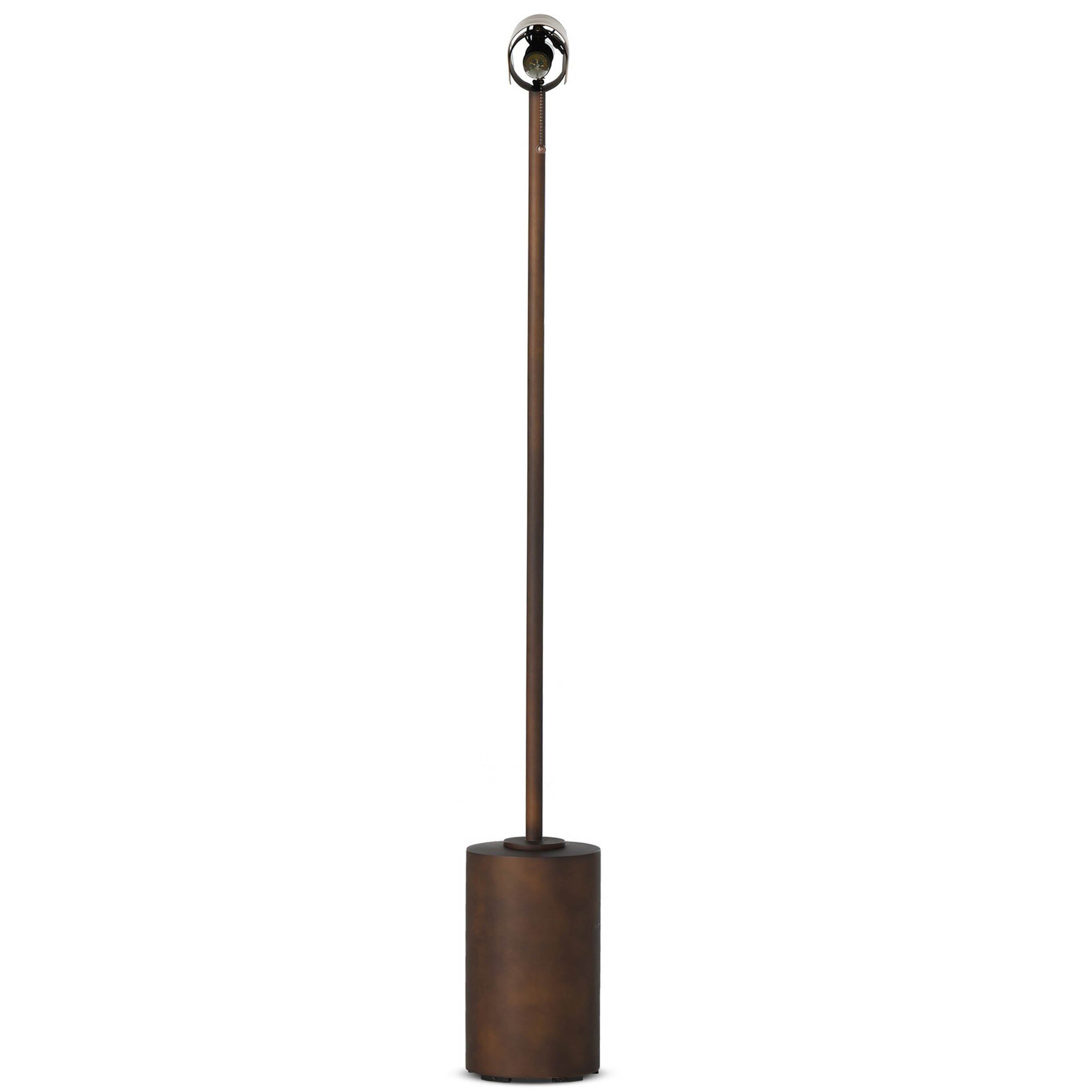 Luther Floor Lamp, Rust