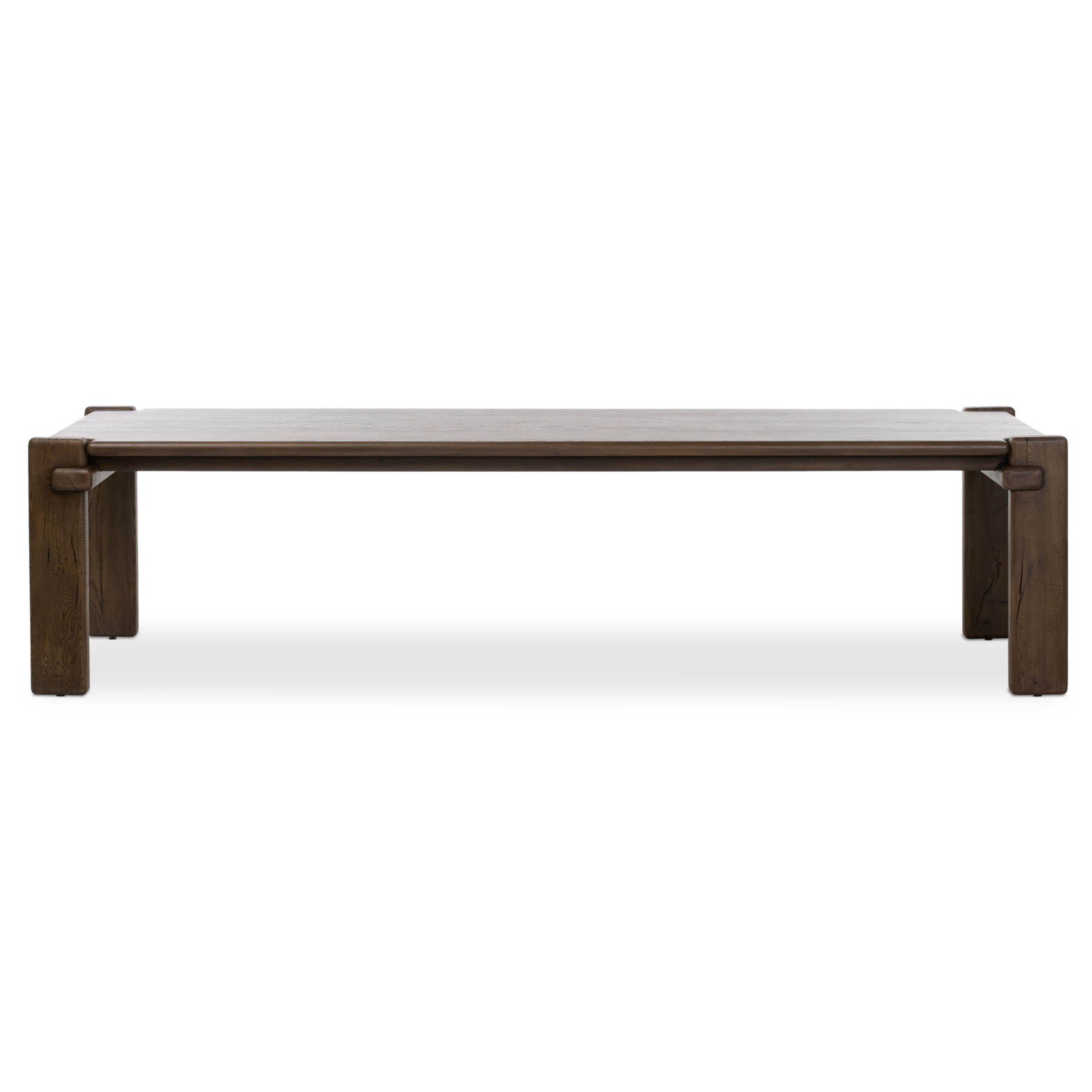 Marcia Dining Table 120", Grey Reclaimed French Oak