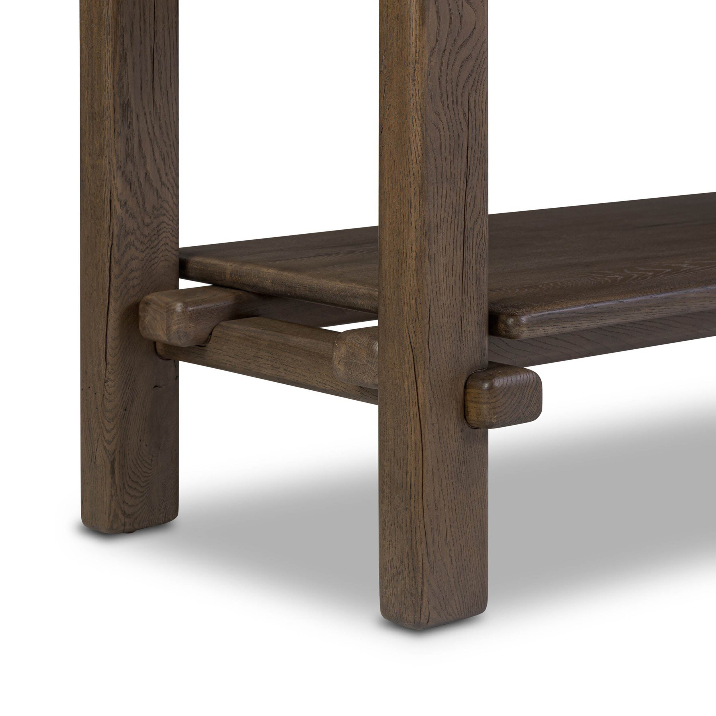 Marcia Console Table, Grey Reclaimed French Oak