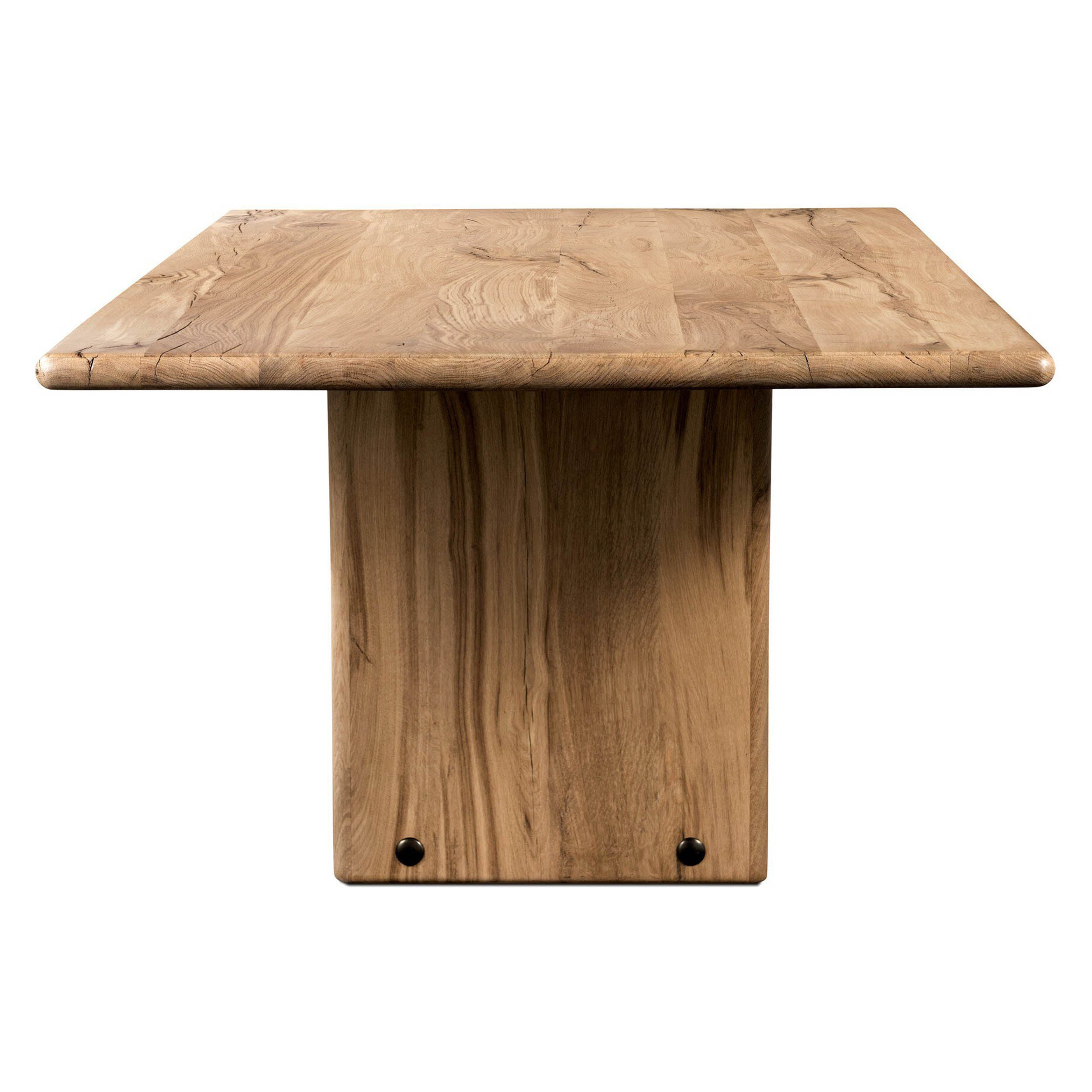 Marcon Dining Table, Natural Reclaimed French Oak