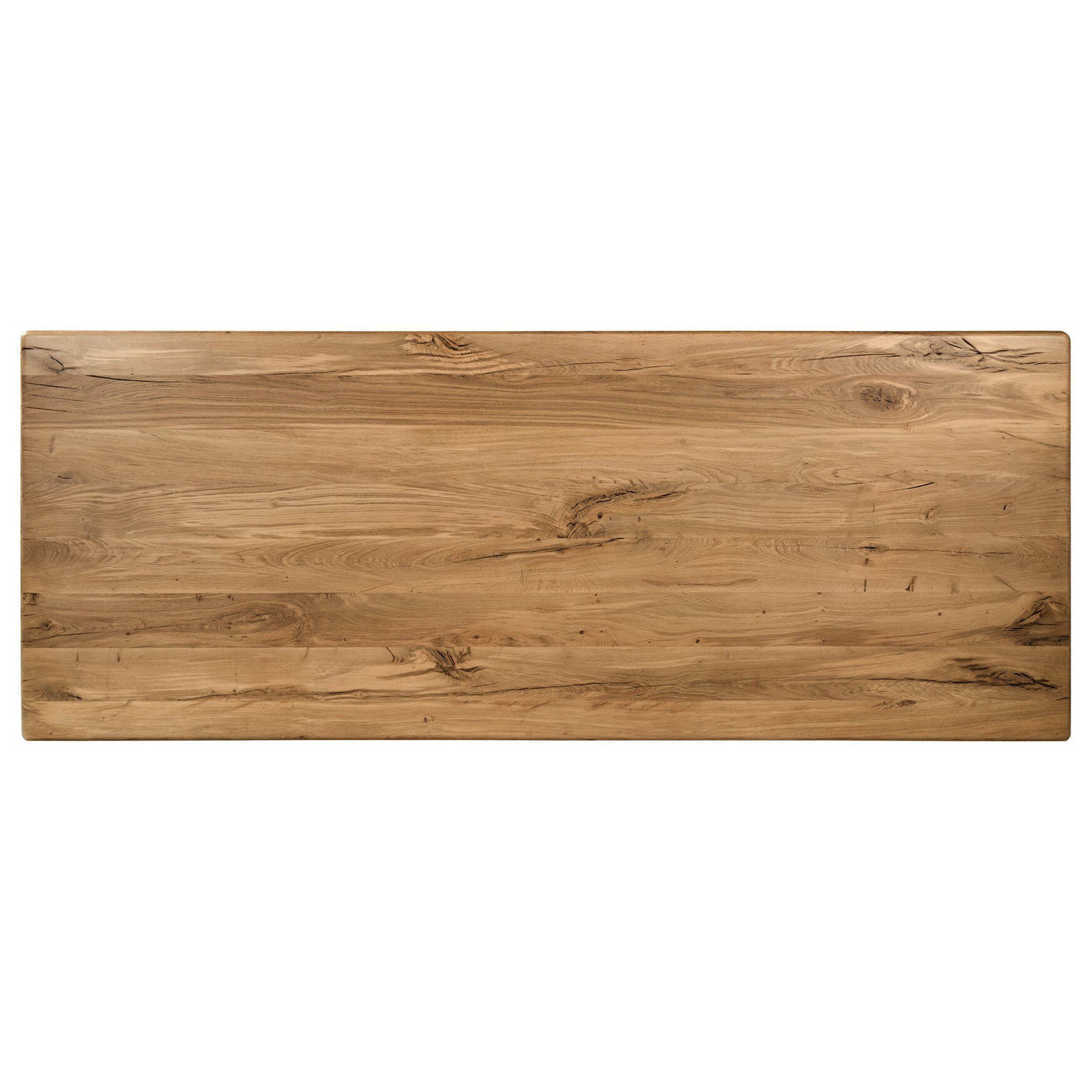 Marcon Dining Table, Natural Reclaimed French Oak