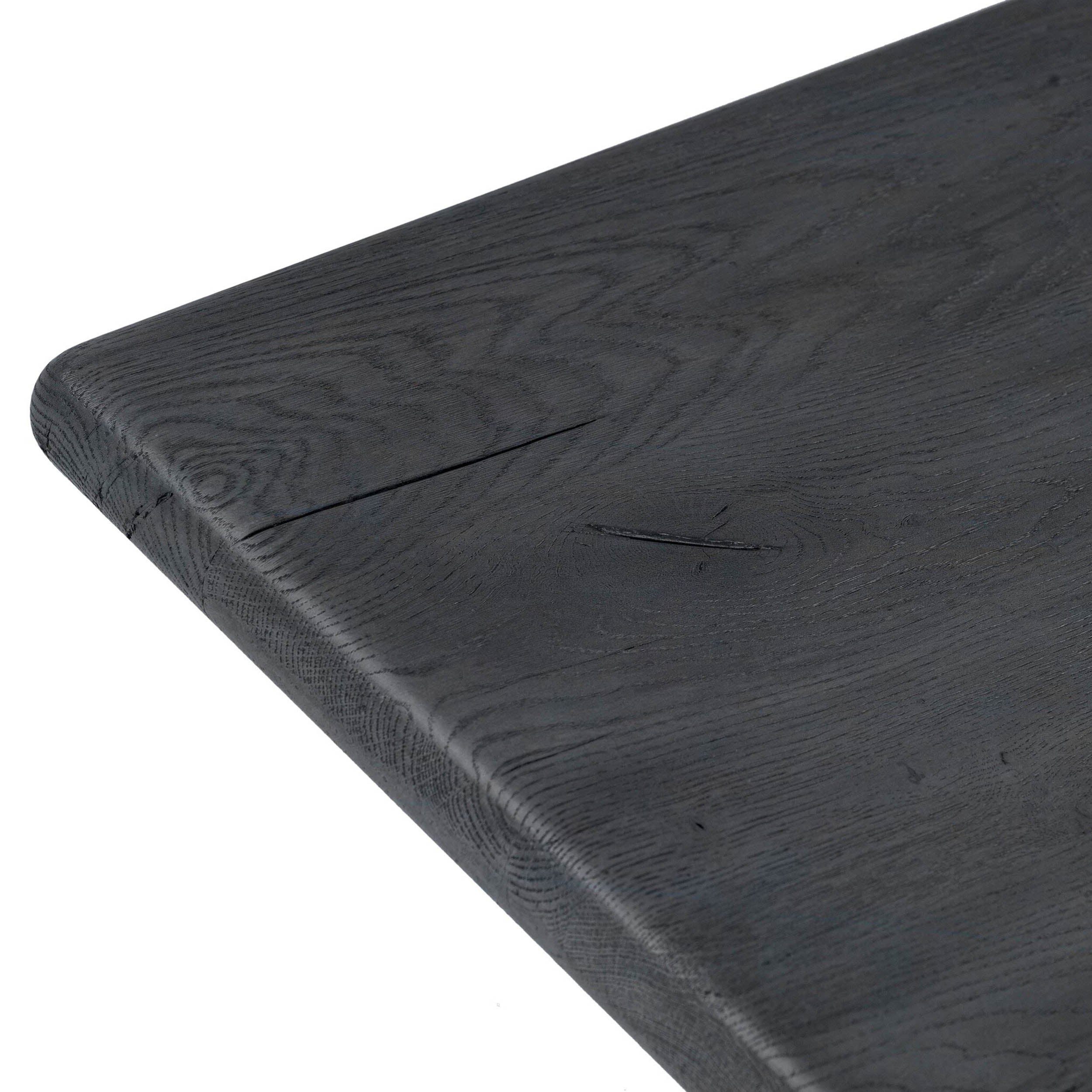 Marcon Dining Table, Dark Espresso Reclaimed French Oak