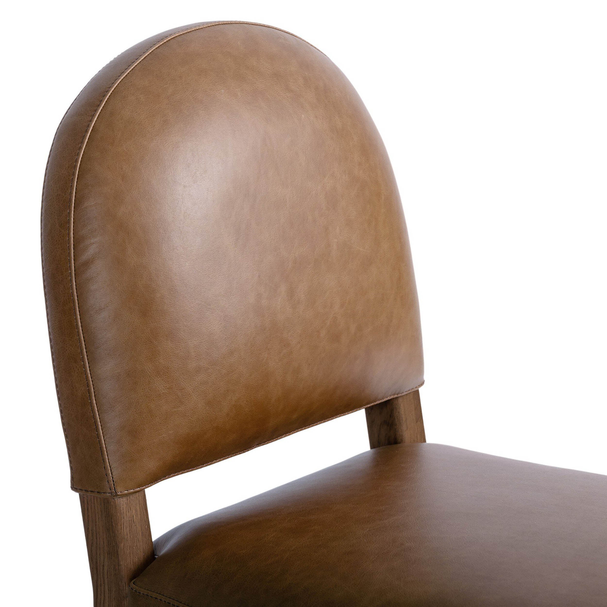 Abilene Dining Chair, Chaps Saddle