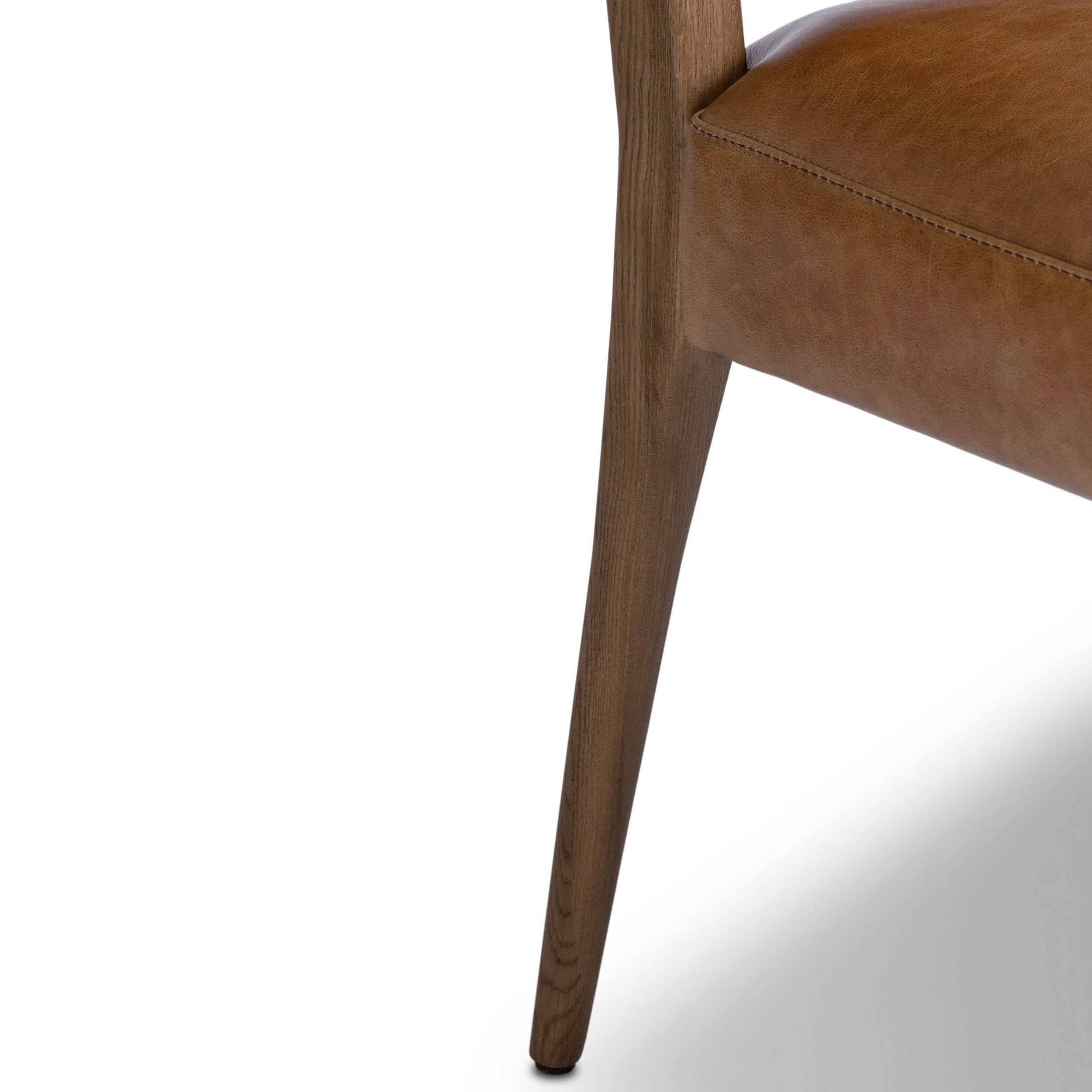 Abilene Dining Chair, Chaps Saddle
