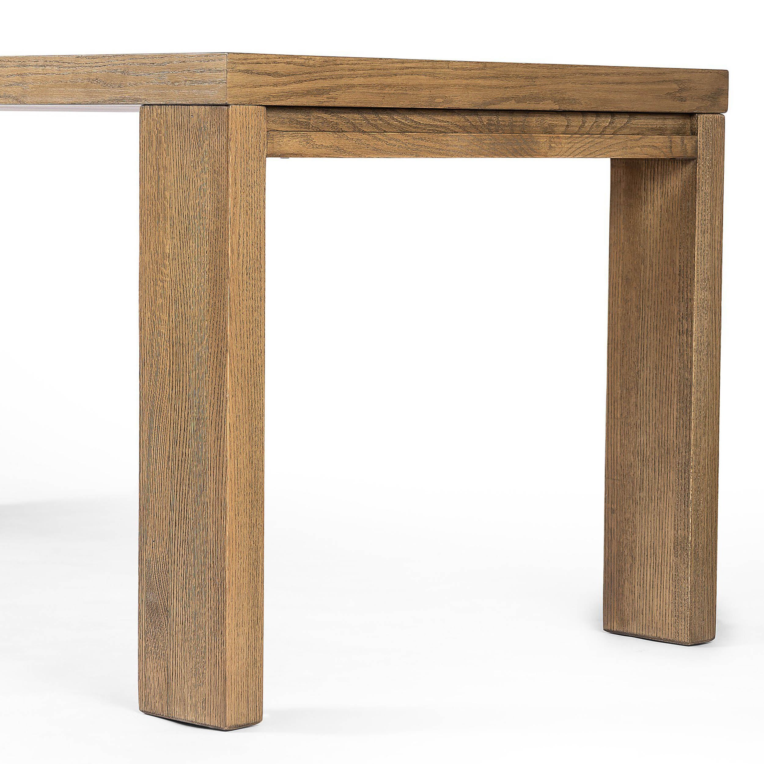 Millie Dining Table, Drifted Oak Veneer