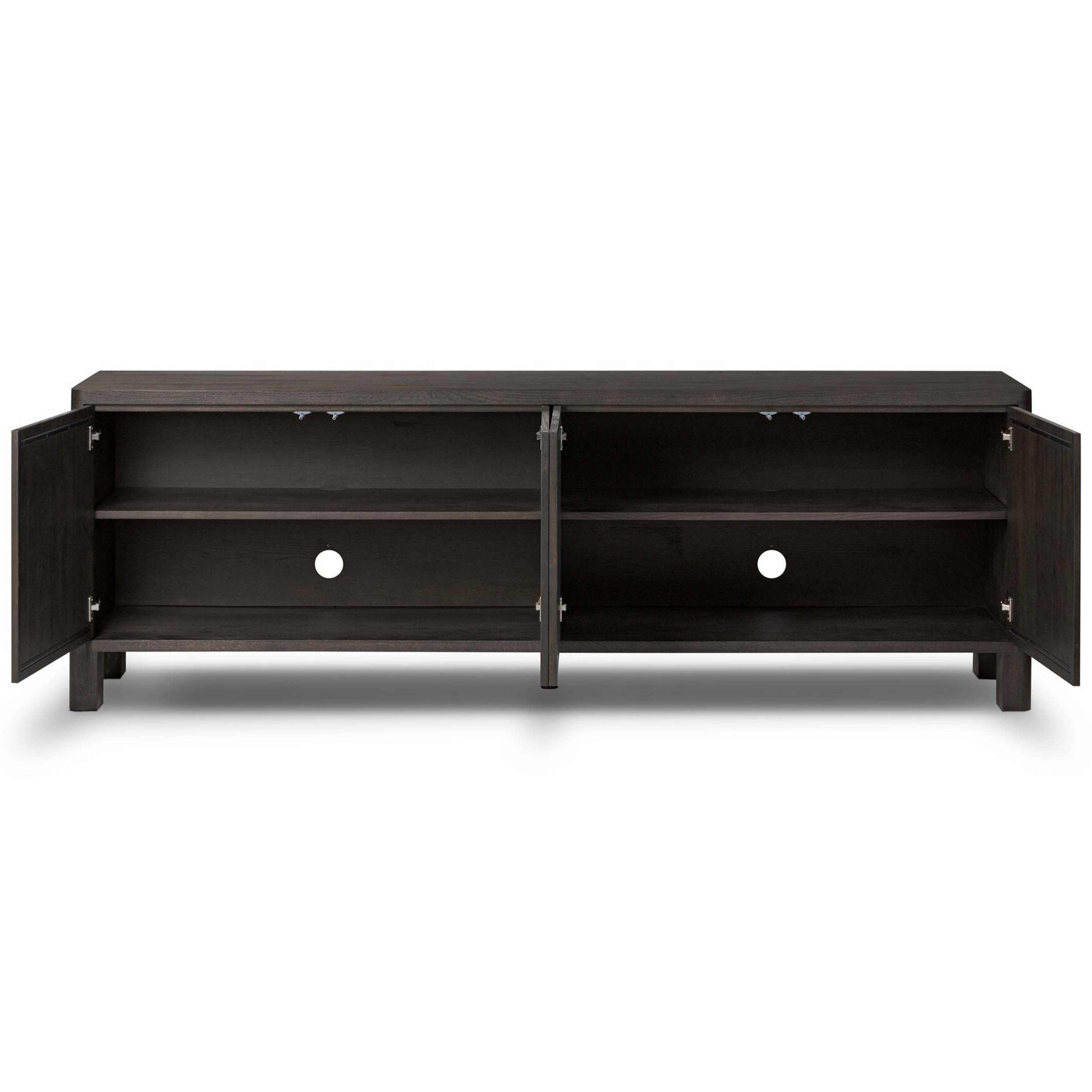 Noeline Sideboard, Smoked Black Resawn Oak