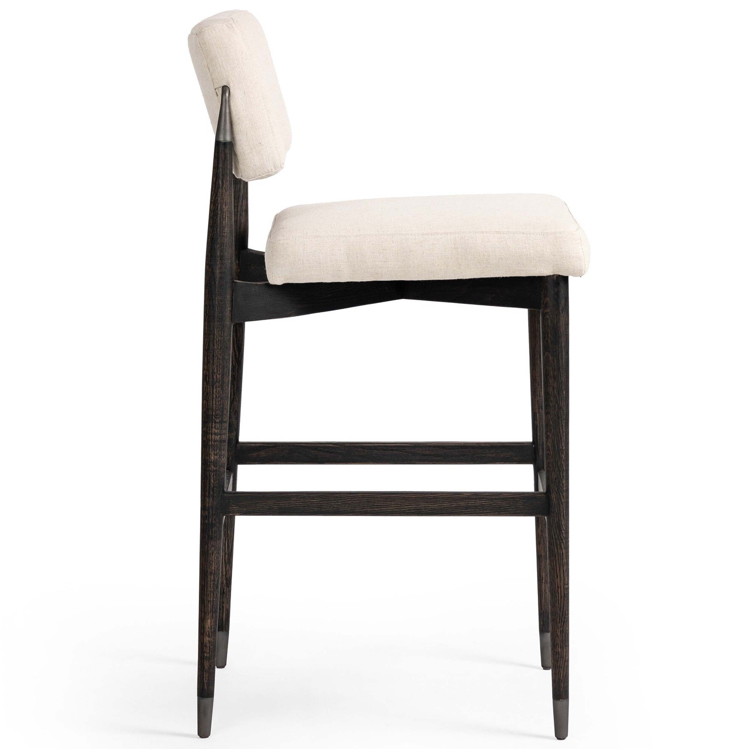 Anton Bar + Counter Stool, Savile Flax
