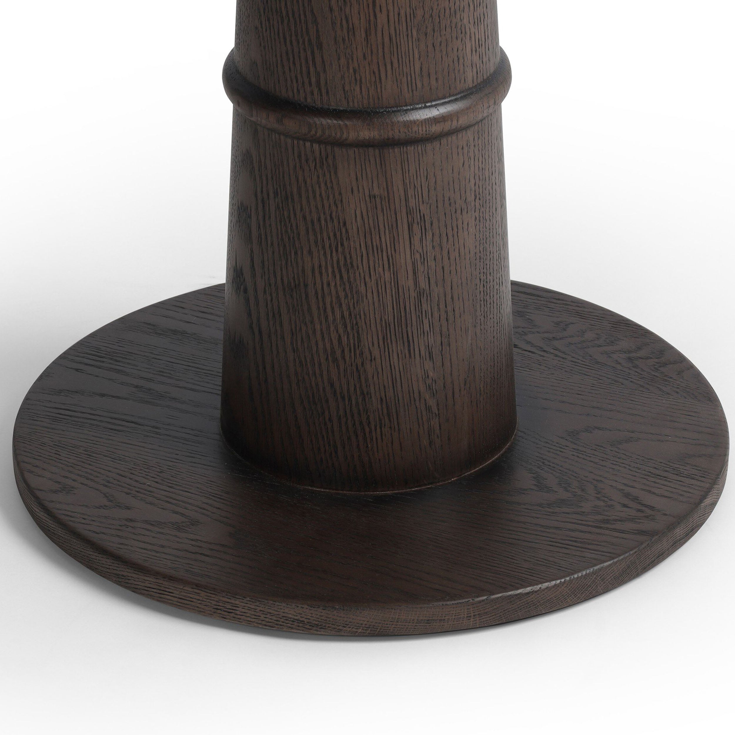 Goetz Bar + Counter Table, Honed White Marble