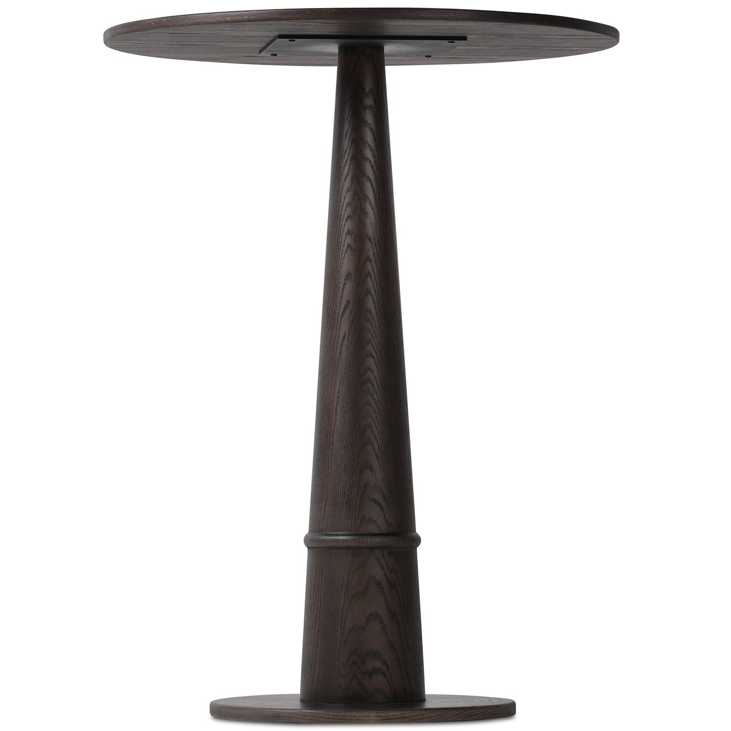 Goetz Bar + Counter Table, Brown Oak Veneer