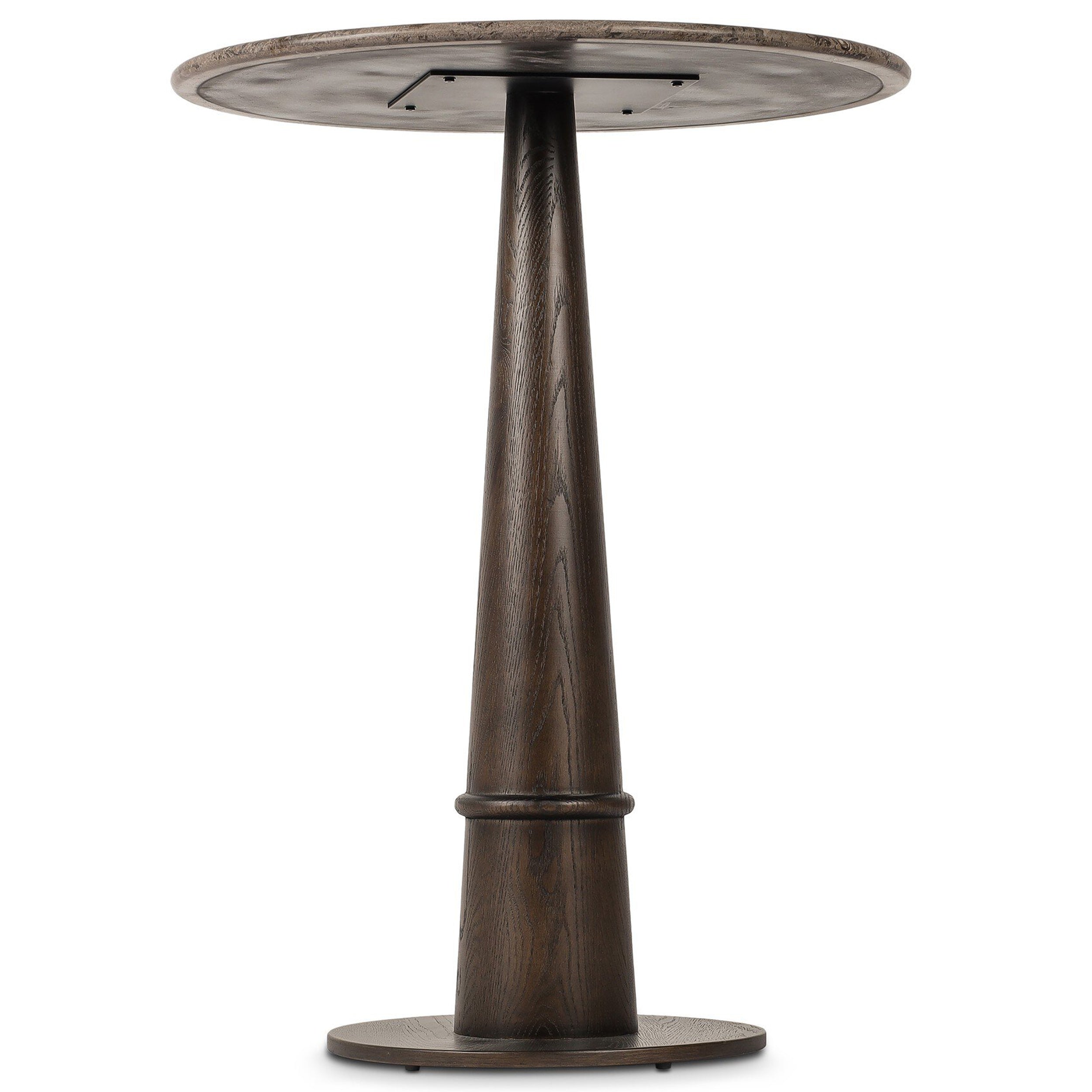 Goetz Bar + Counter Table, Warm Grey Marble