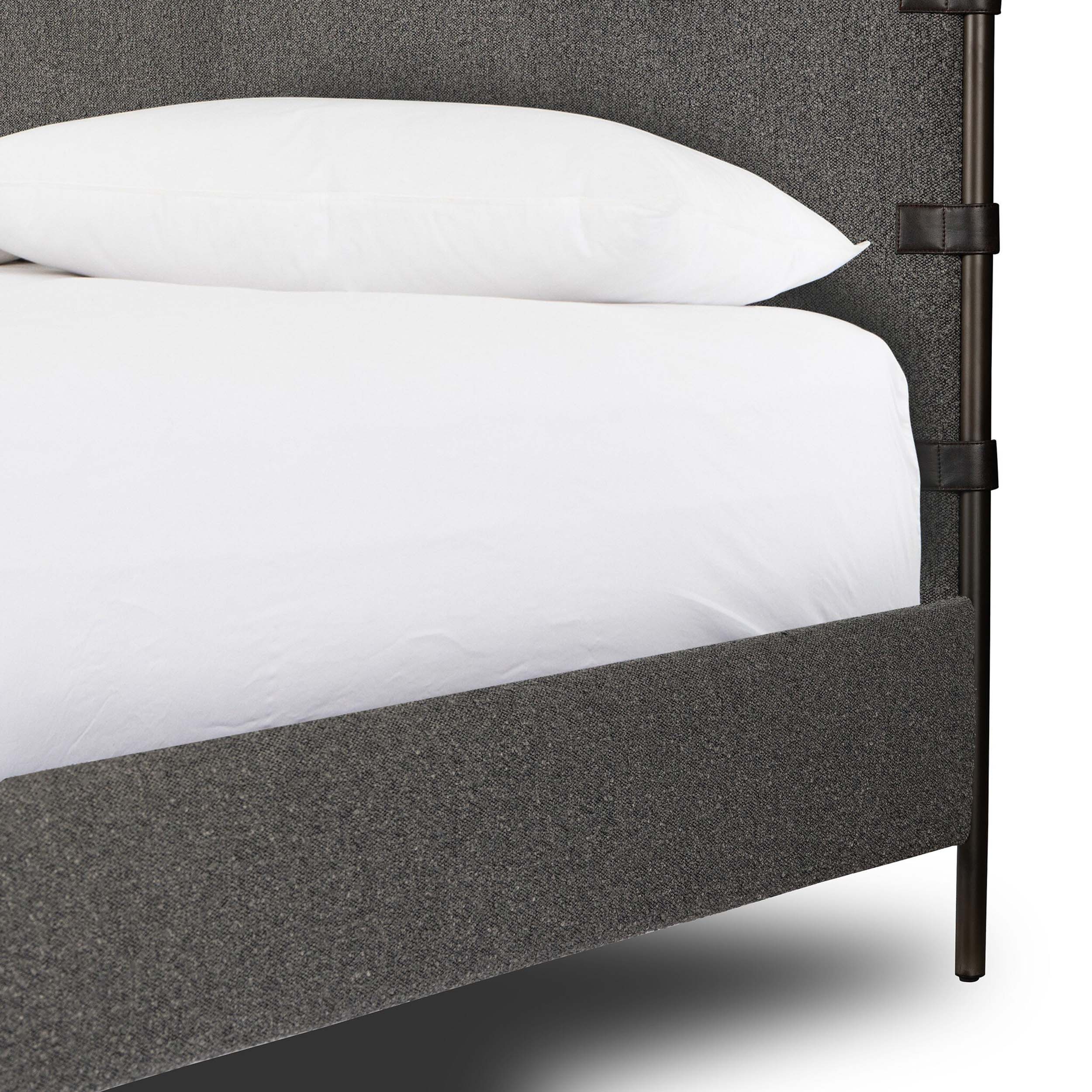 Anderson Canopy Bed, Knoll Charcoal