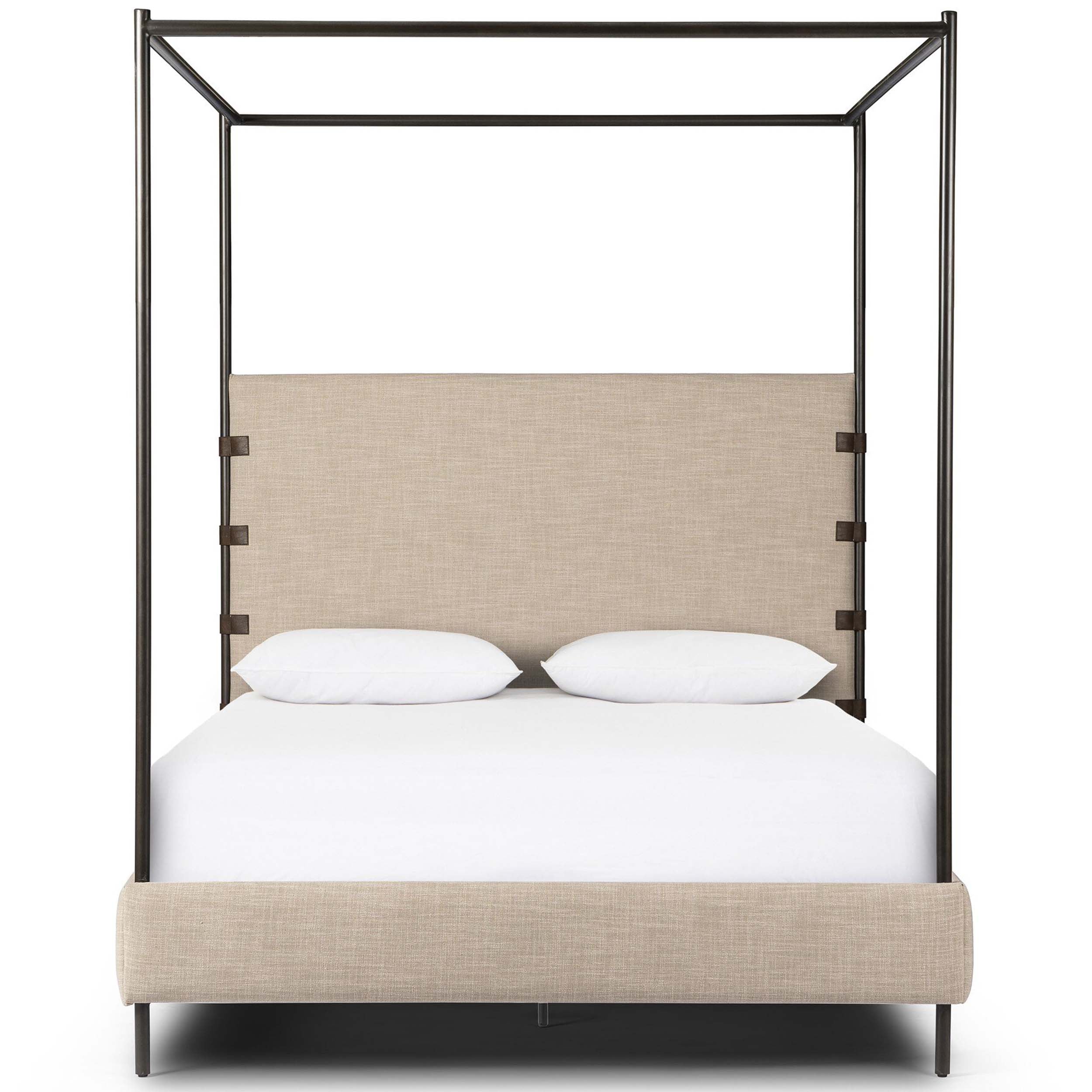 Anderson Canopy Bed, Palm Ecru