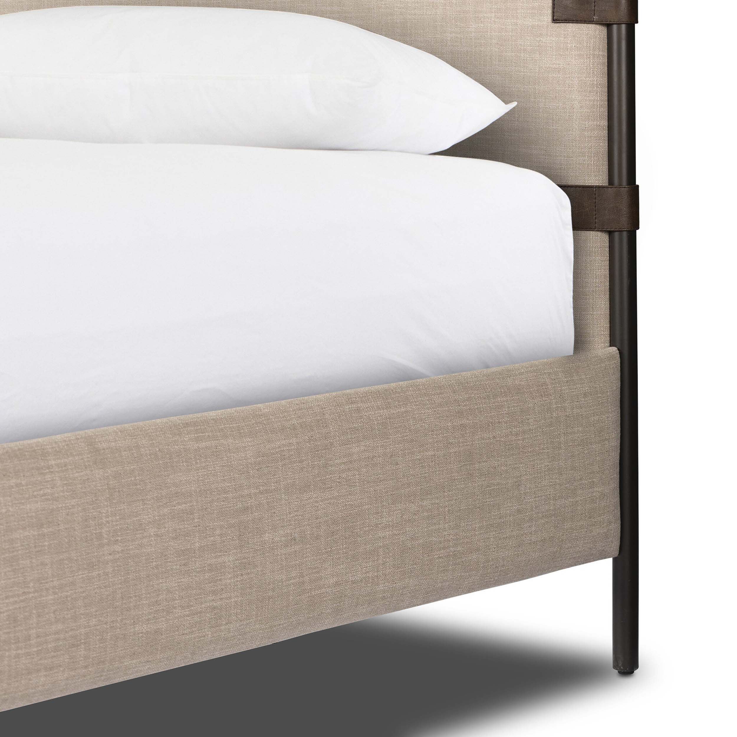 Anderson Canopy Bed, Palm Ecru