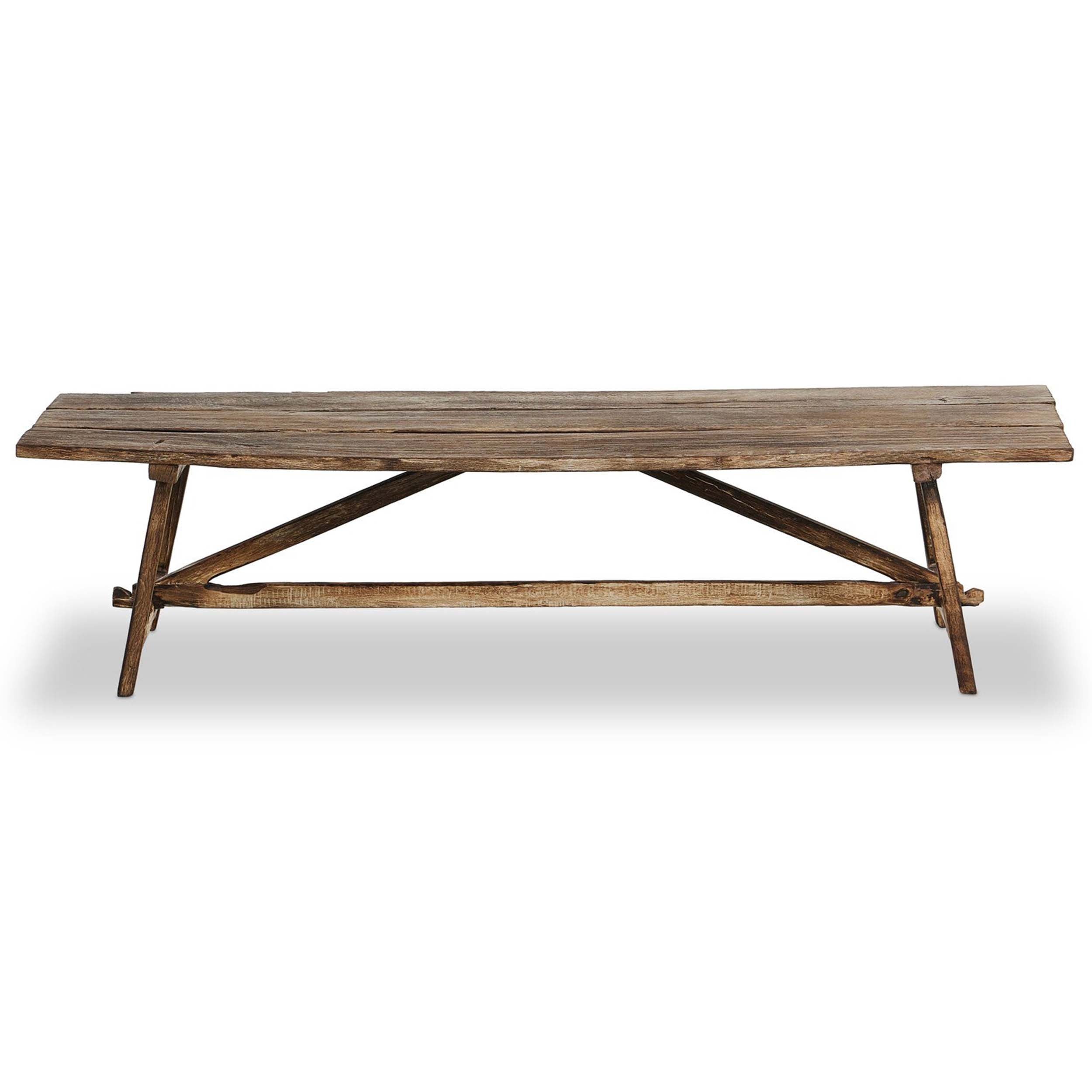 Elio Coffee Table, Burnt Bleached Oak