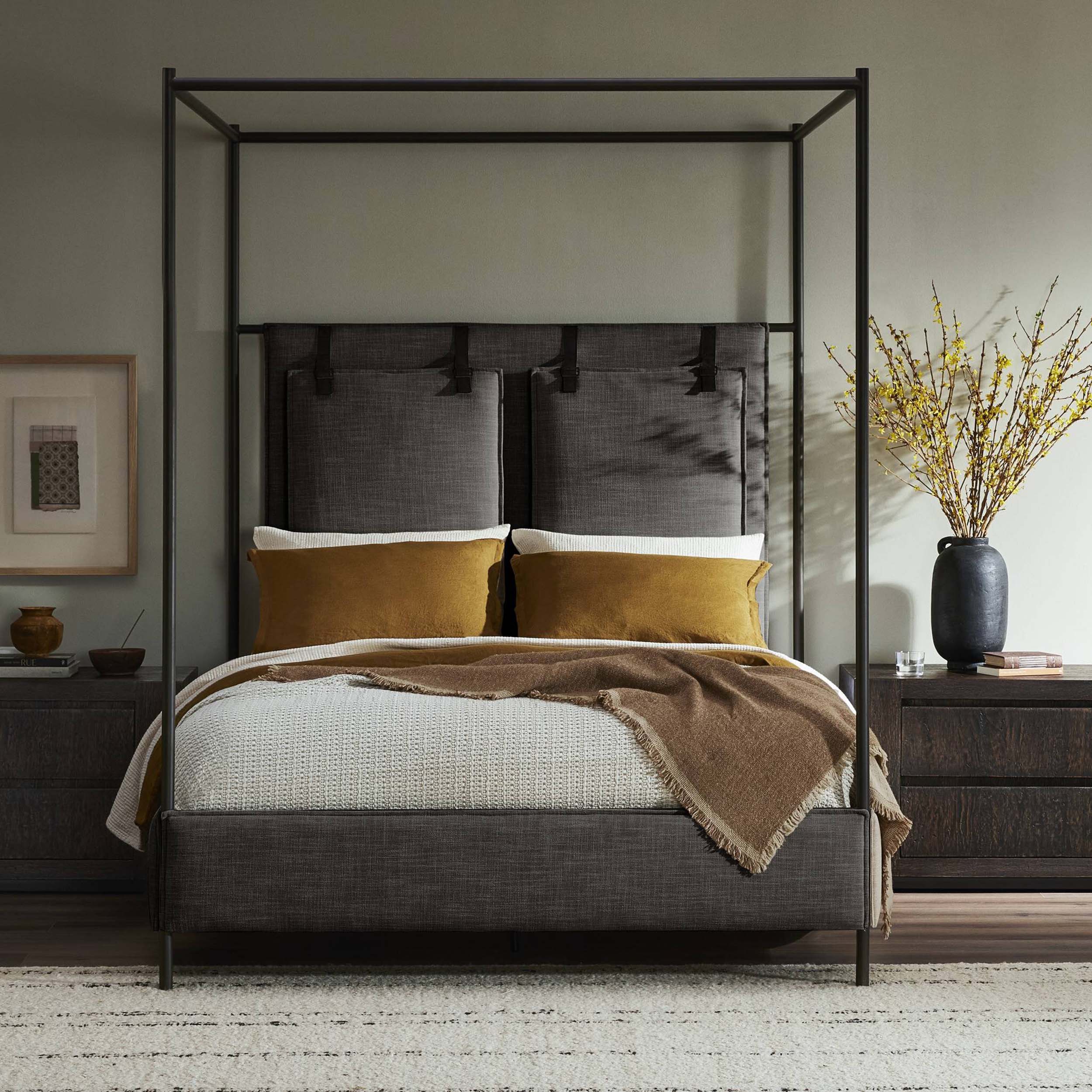 Leigh Canopy Bed, San Remo Ash