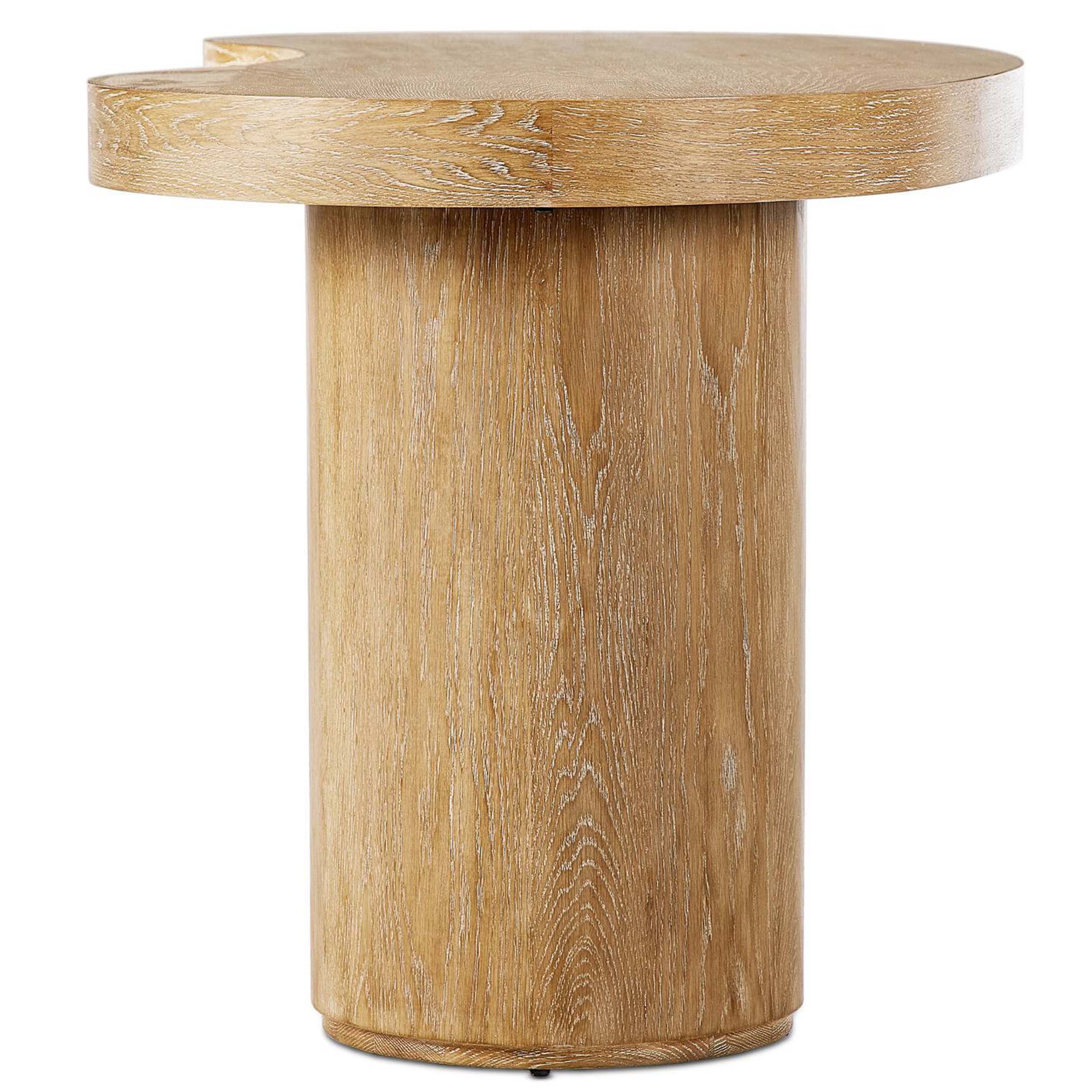Leeds Desk, Blonde Oak Veneer