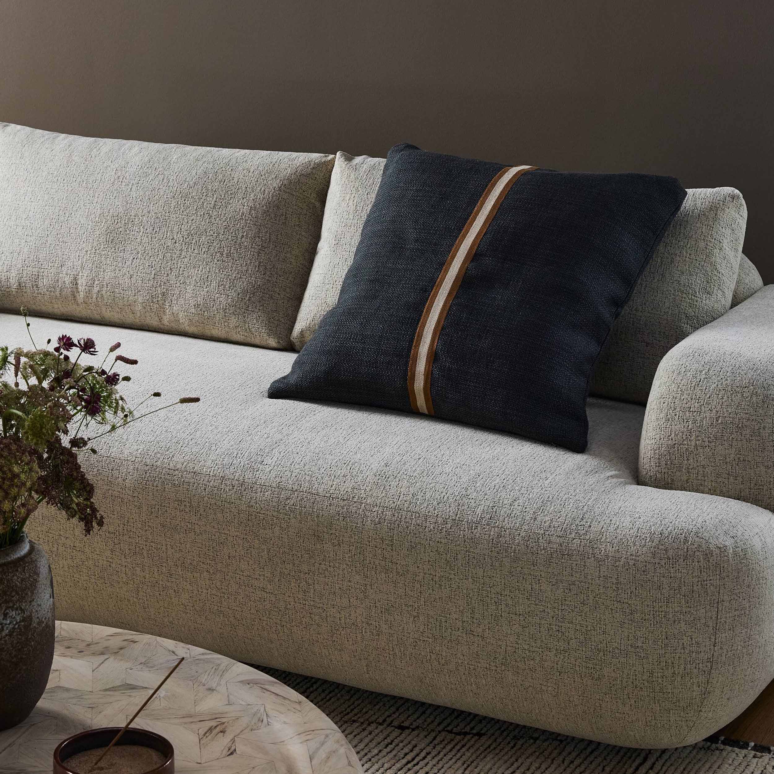 Rivera Pillow, Rivera Charcoal, Cover Only