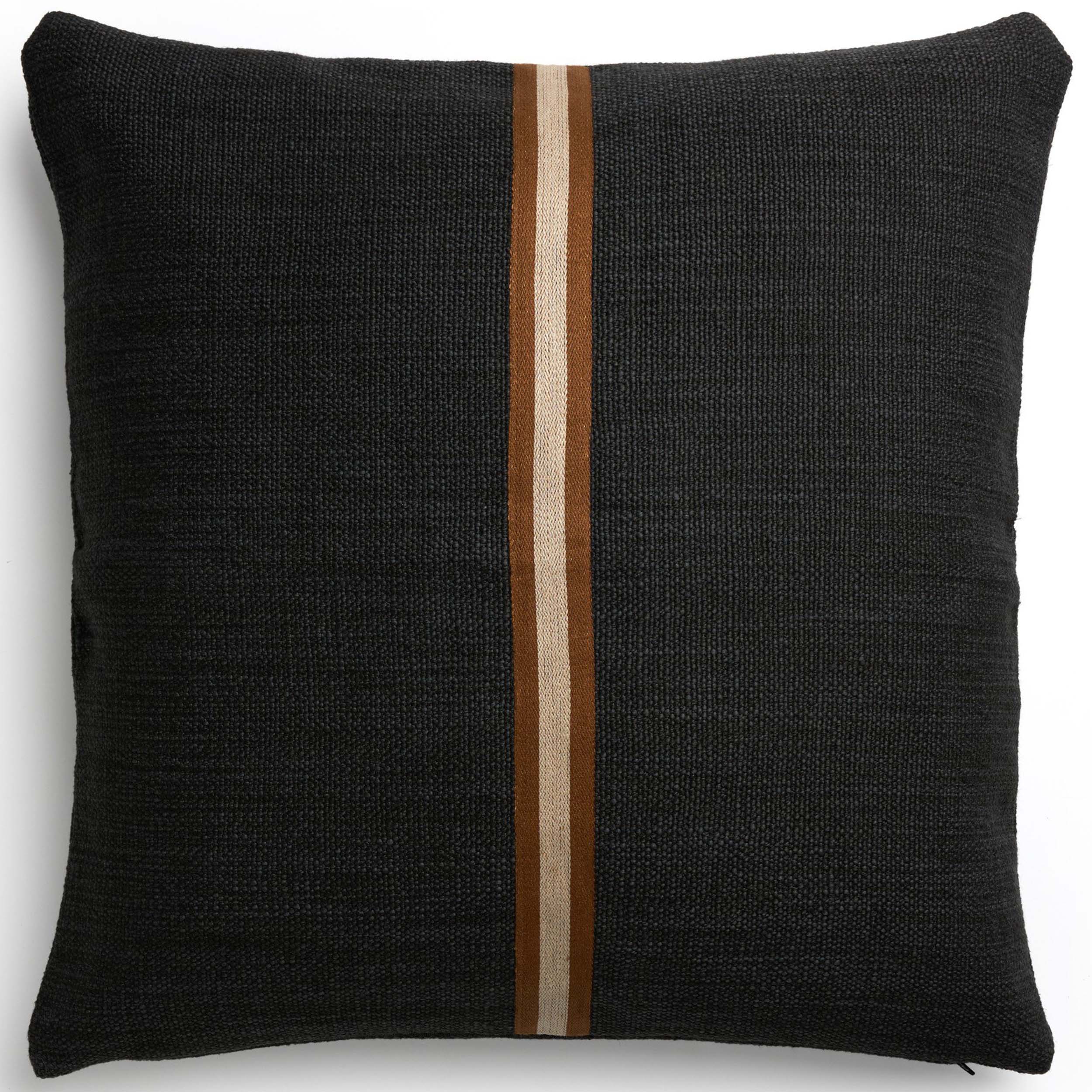 Rivera Pillow, Rivera Charcoal, Cover + Insert