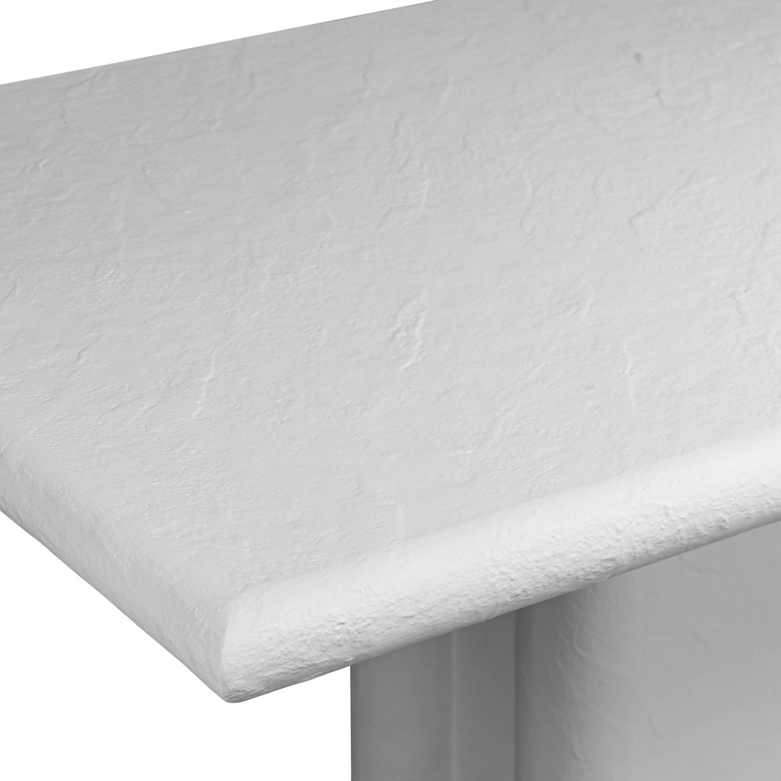 Necchi Dining Table, Plaster Molded Concrete