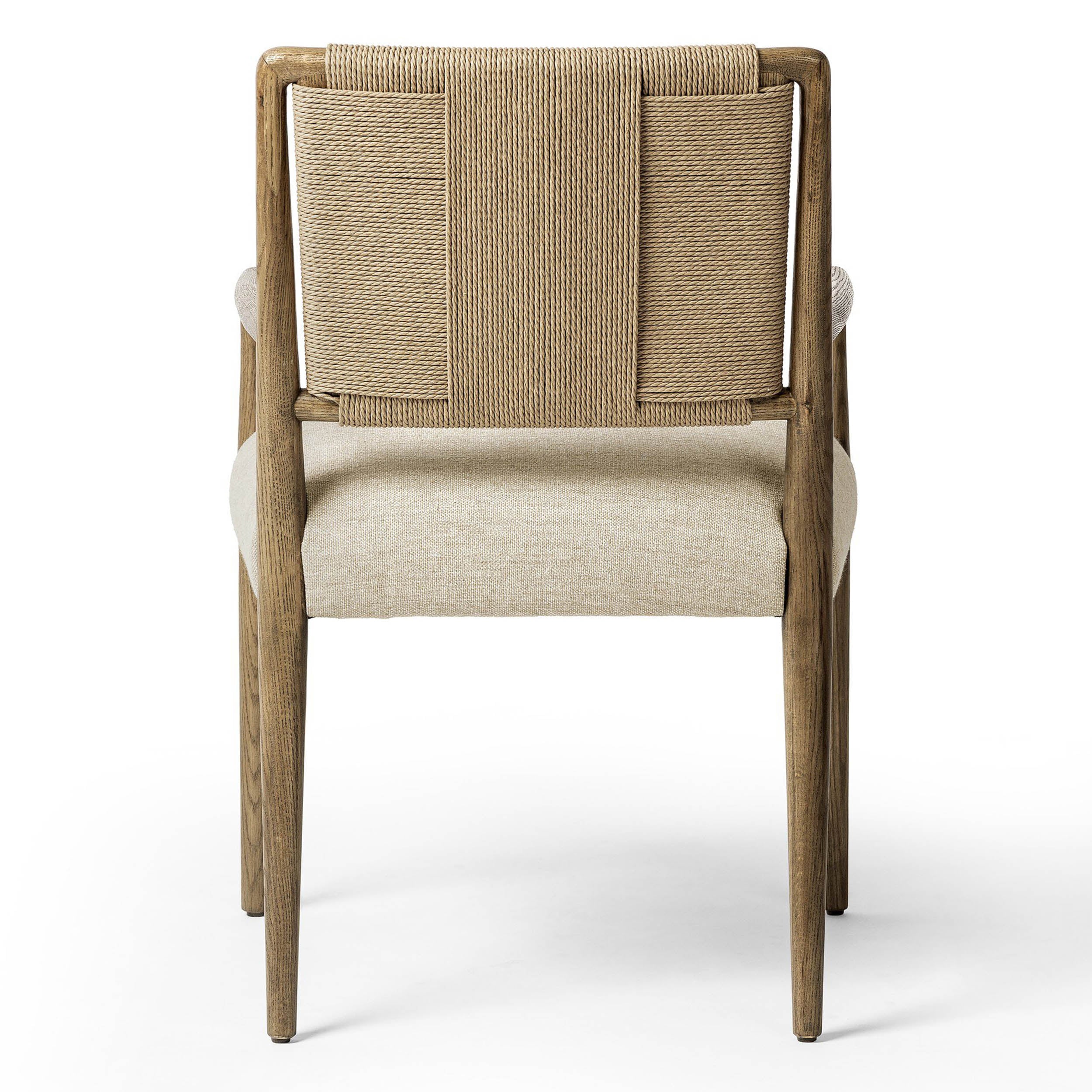 Rothler Dining Armchair, Alcala Wheat