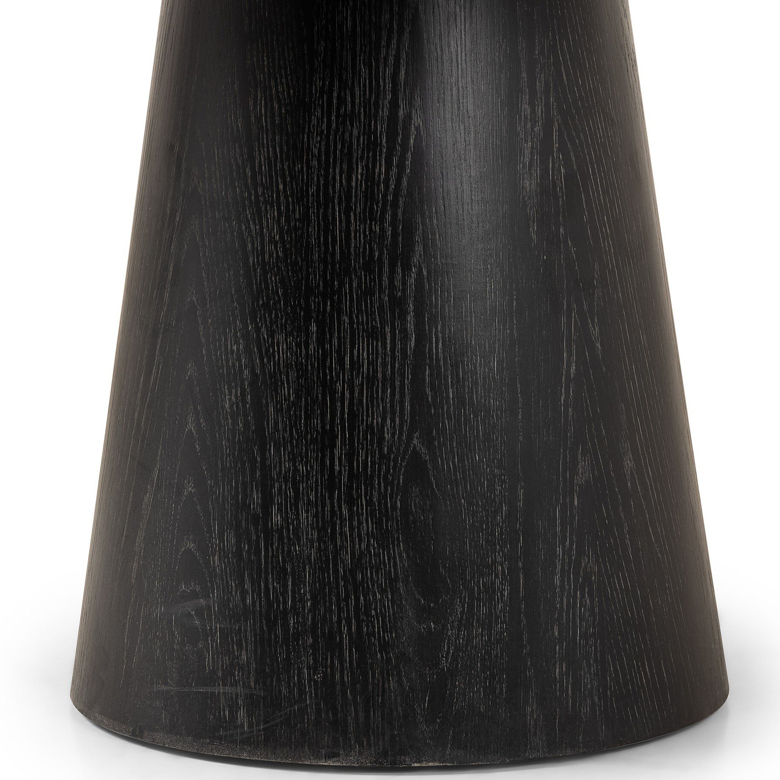 Skye Poker Table, Washed Black