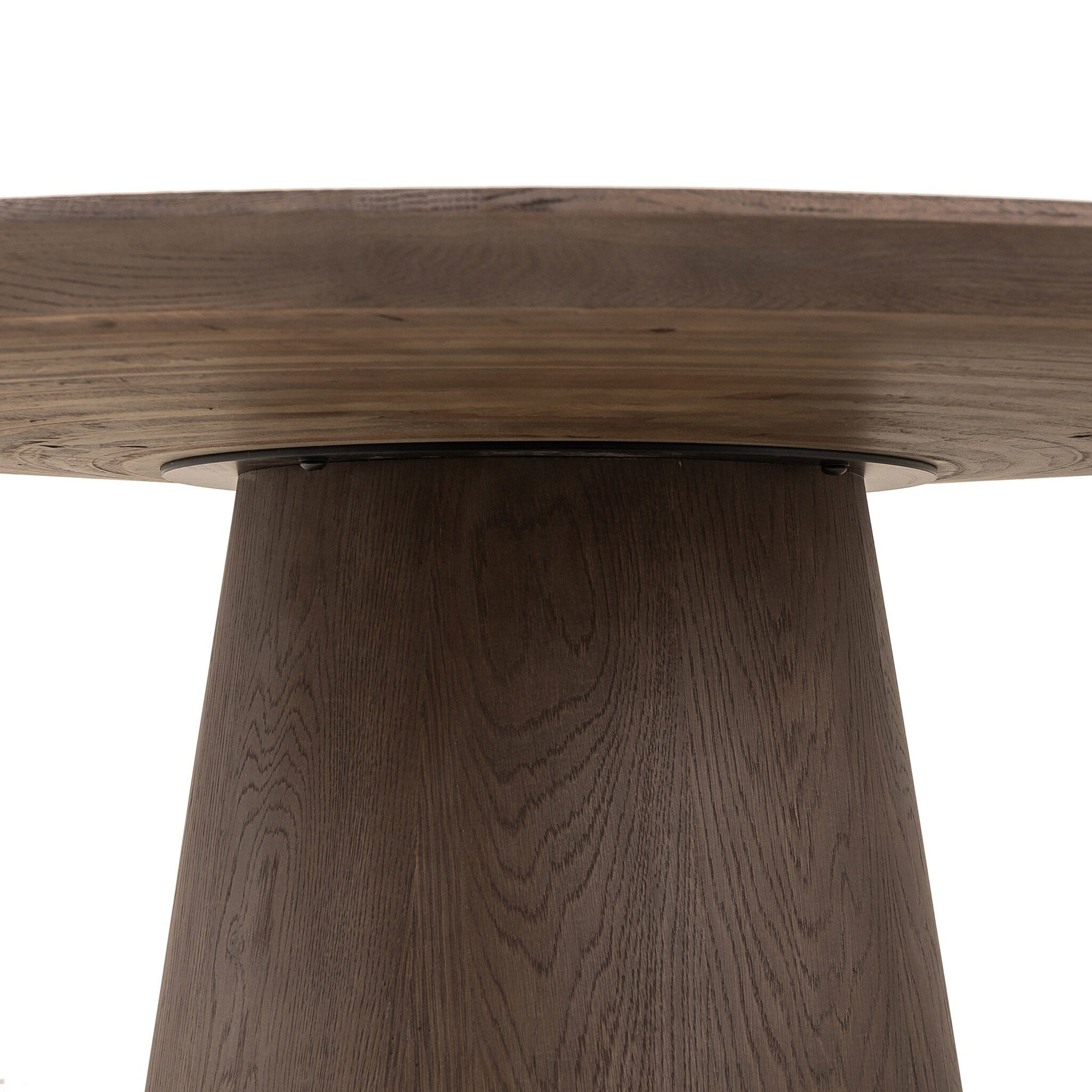 Skye Poker Table, Weathered Dark Oak
