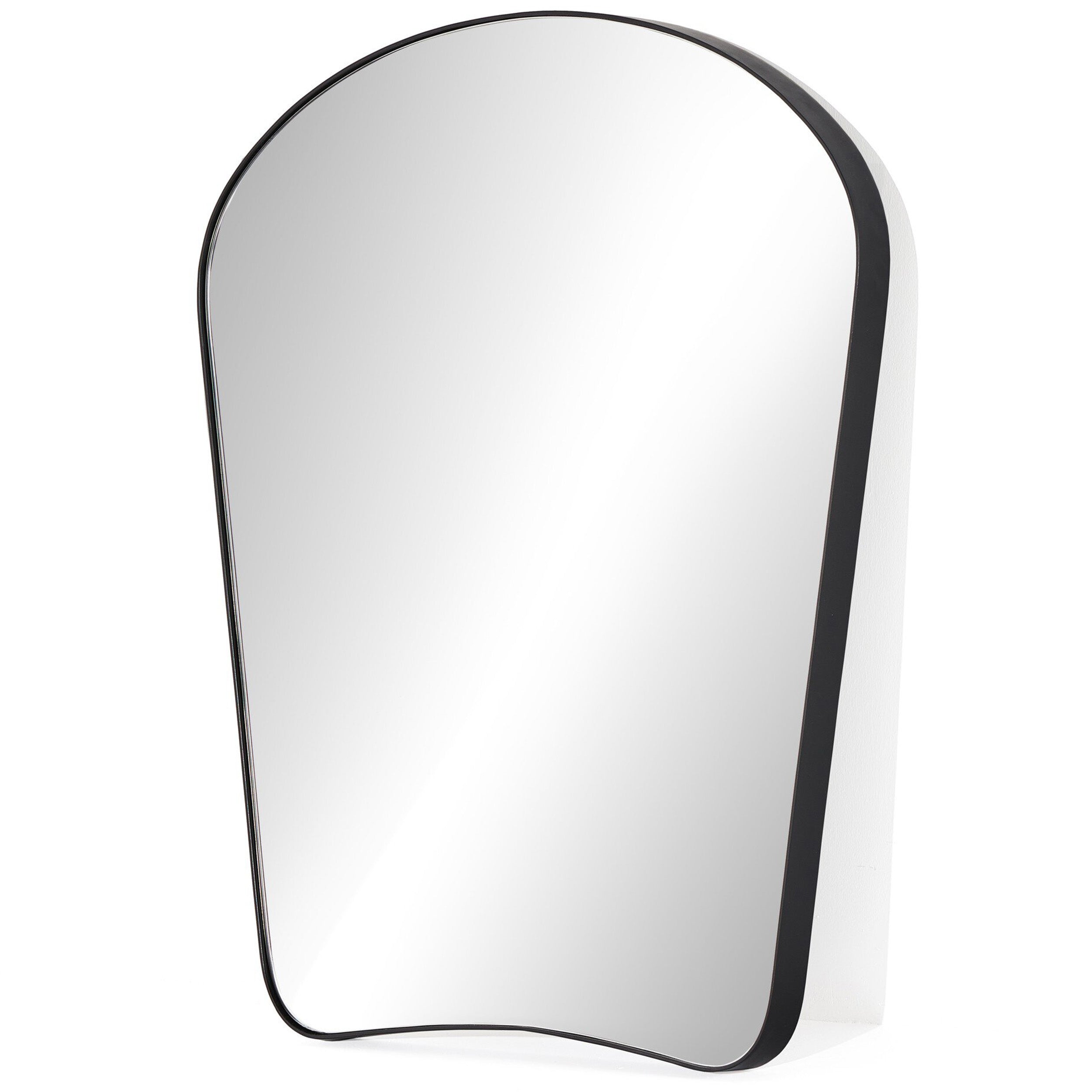 Merona Mantel Mirror, Iron Matte Black