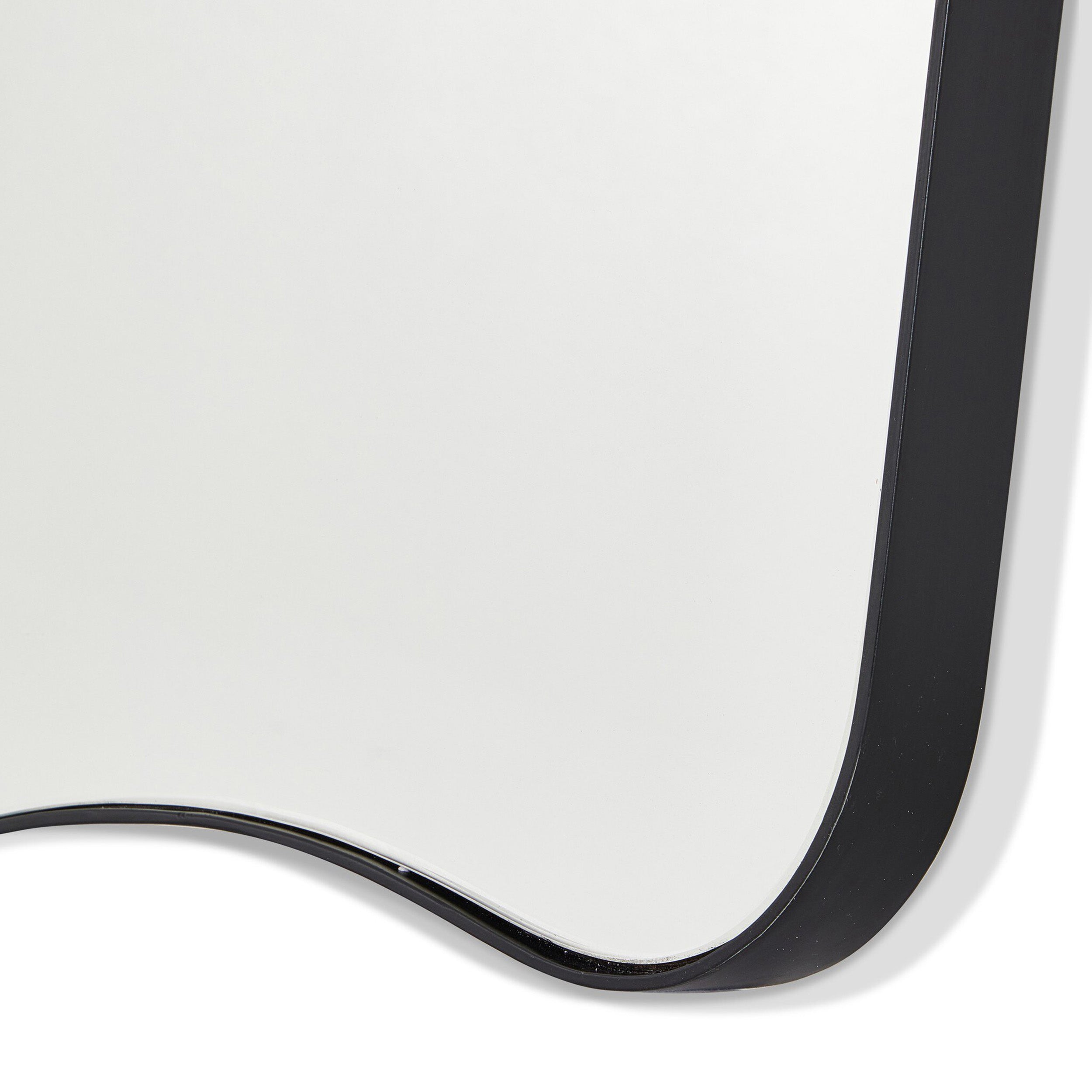 Merona Wall Mirror, Iron Matte Black