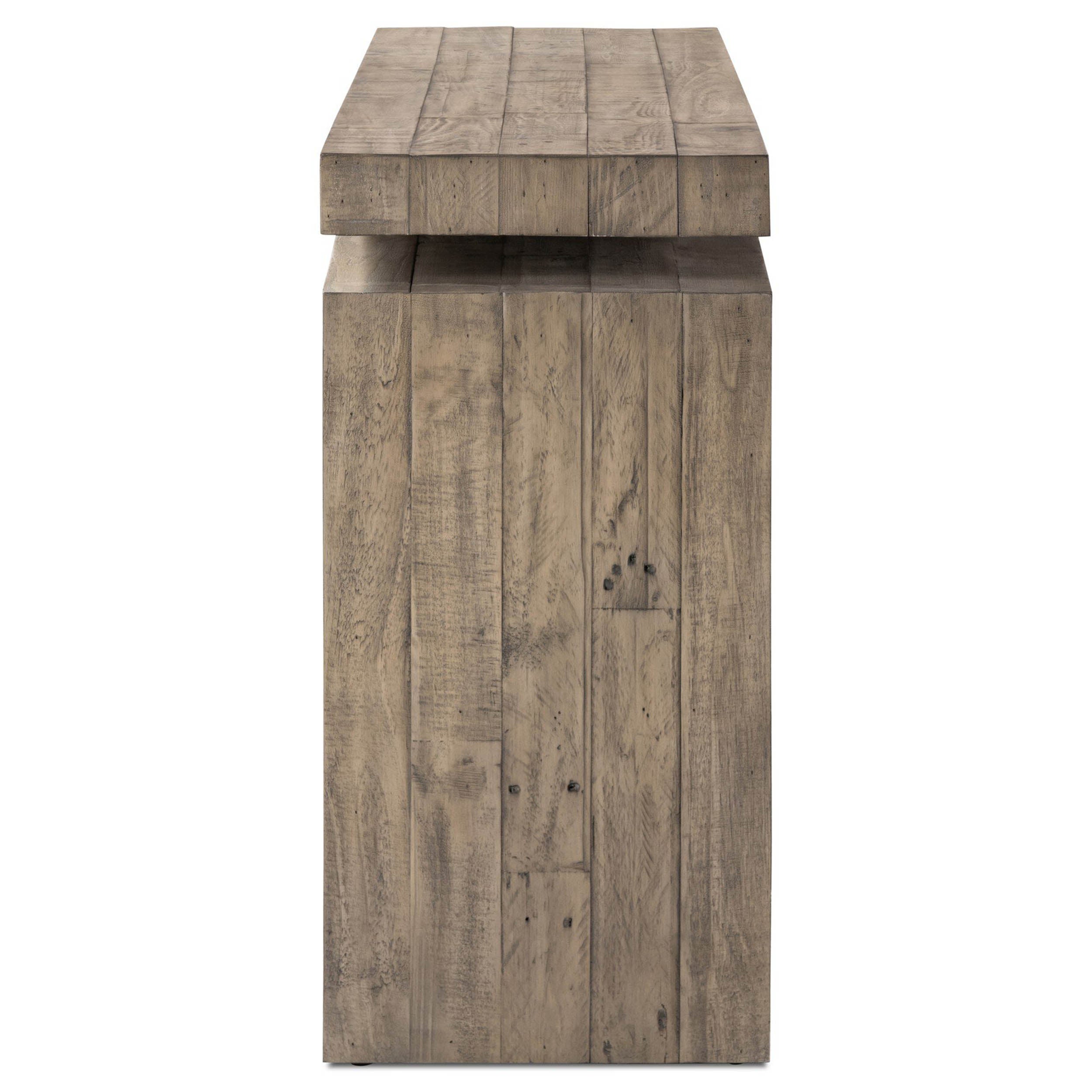 Matthes Console Table - 94", Weathered Wheat