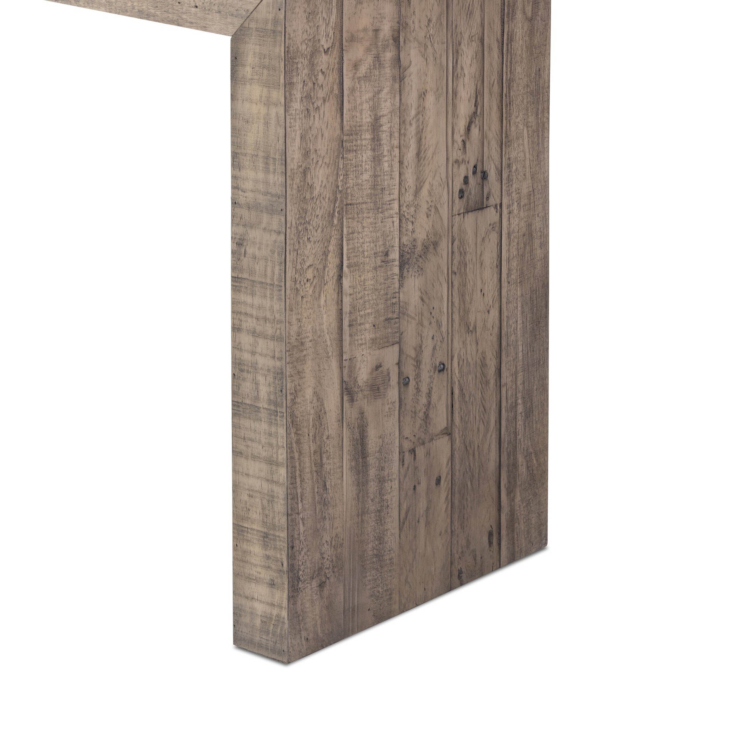 Matthes Console Table - 94", Weathered Wheat