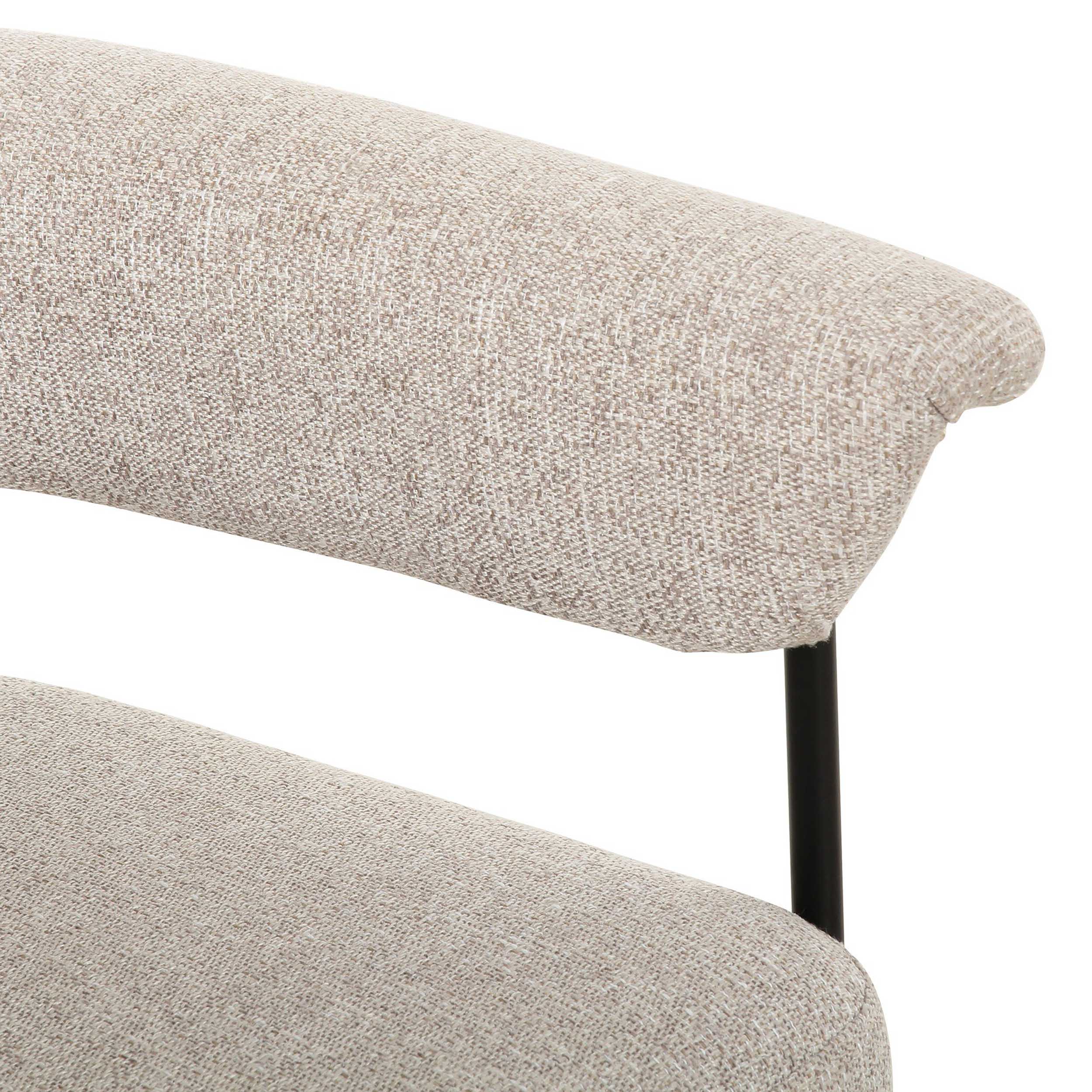 Carrie Desk Chair, Light Camel
