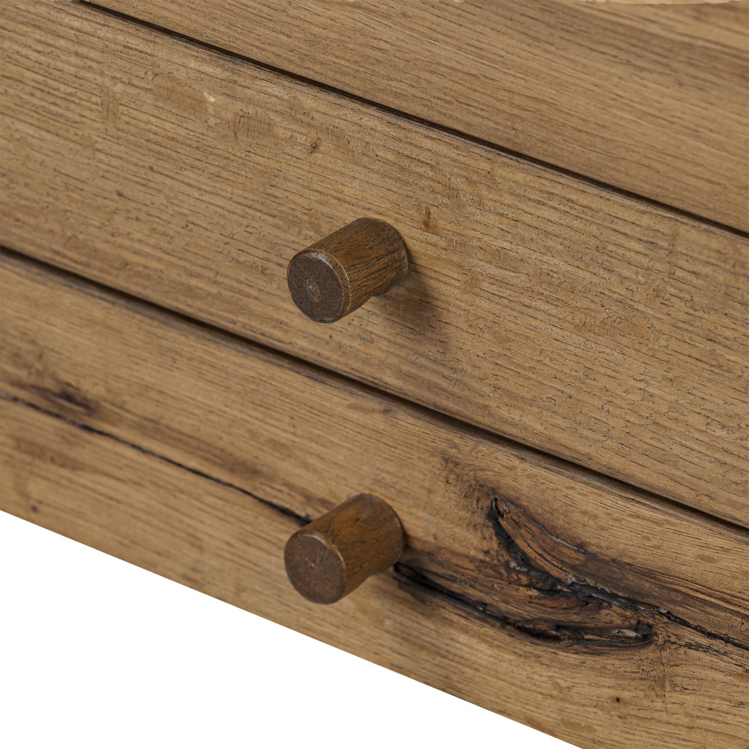 Bergstrom Desk, Warm Natural Oak Veneer
