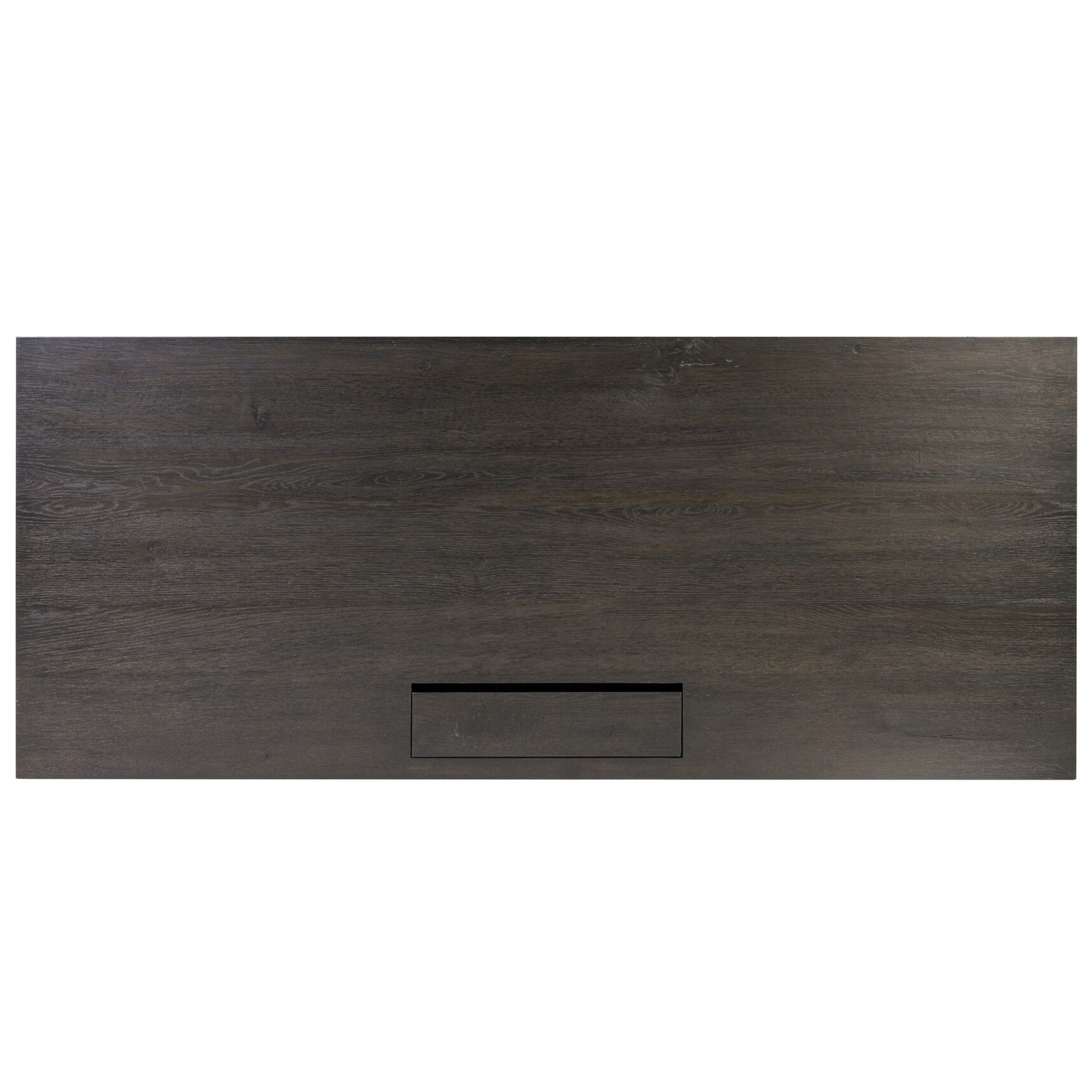 Bergstrom Desk, Smoked Black Veneer